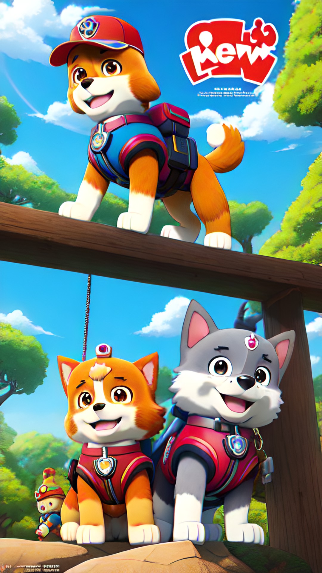 paw patrol pups preview