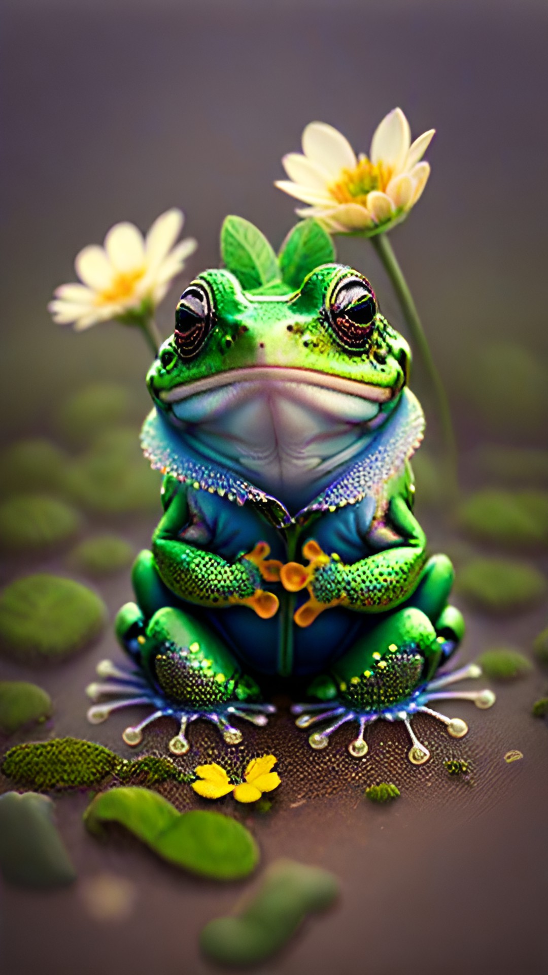 flower frog friend preview