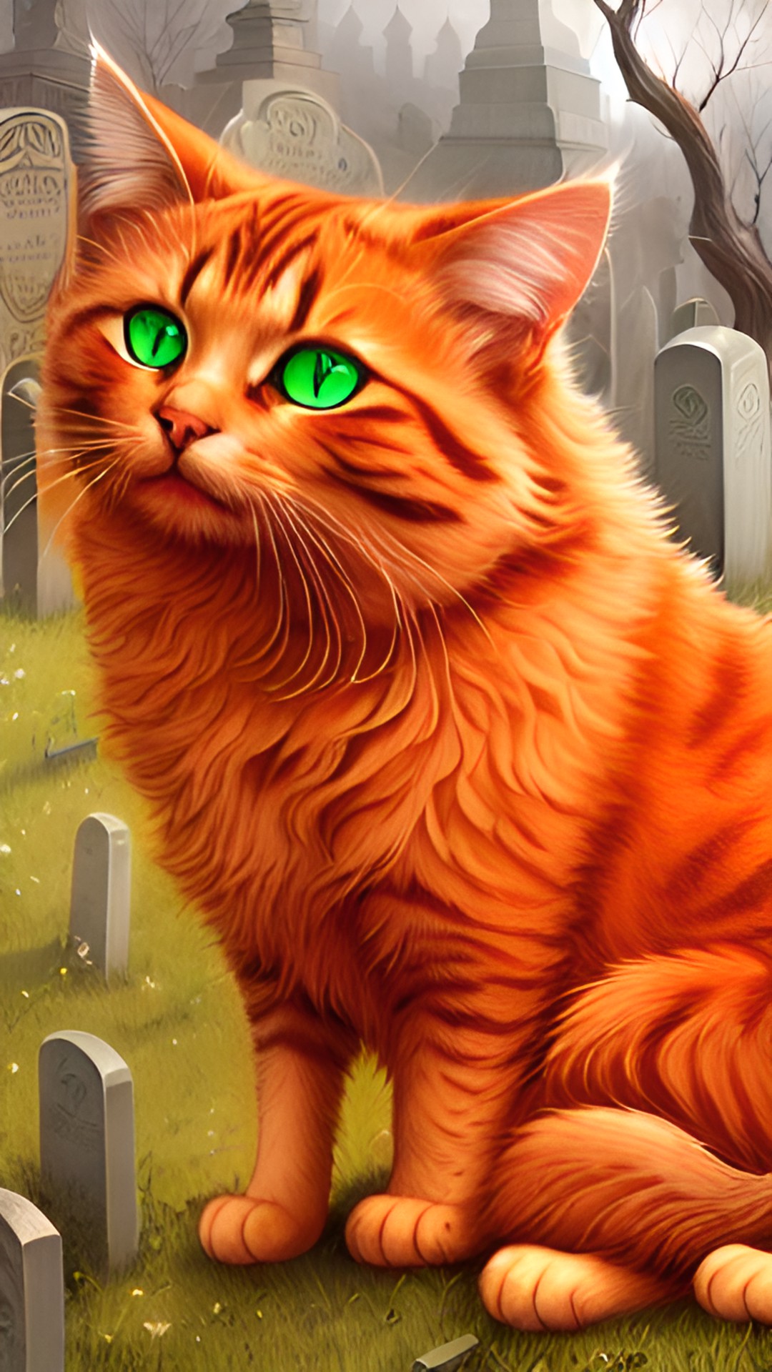 jigs in graveyard 2 - cat in graveyard preview