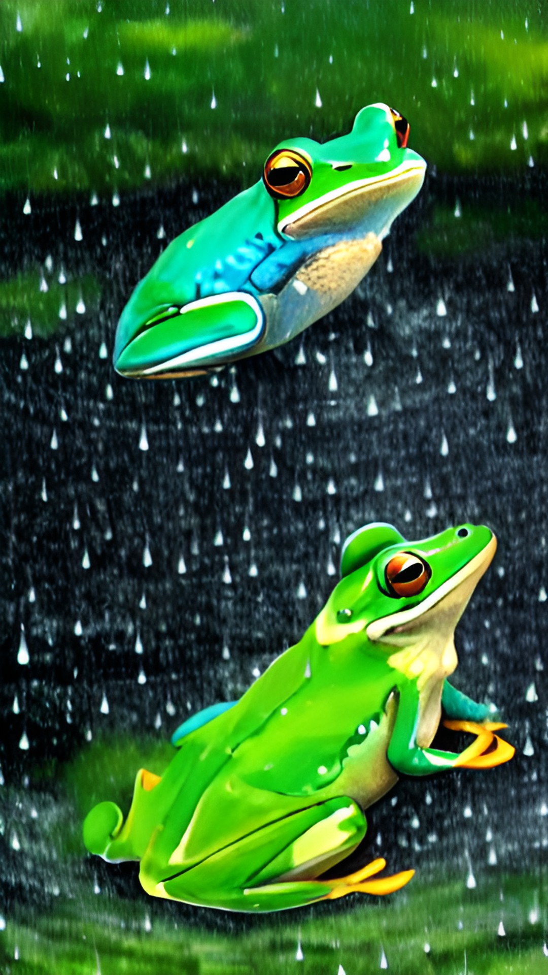 peaceful frog preview