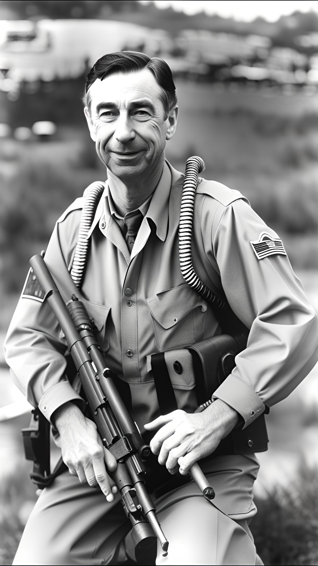 fred rogers as a special forces soldier preview