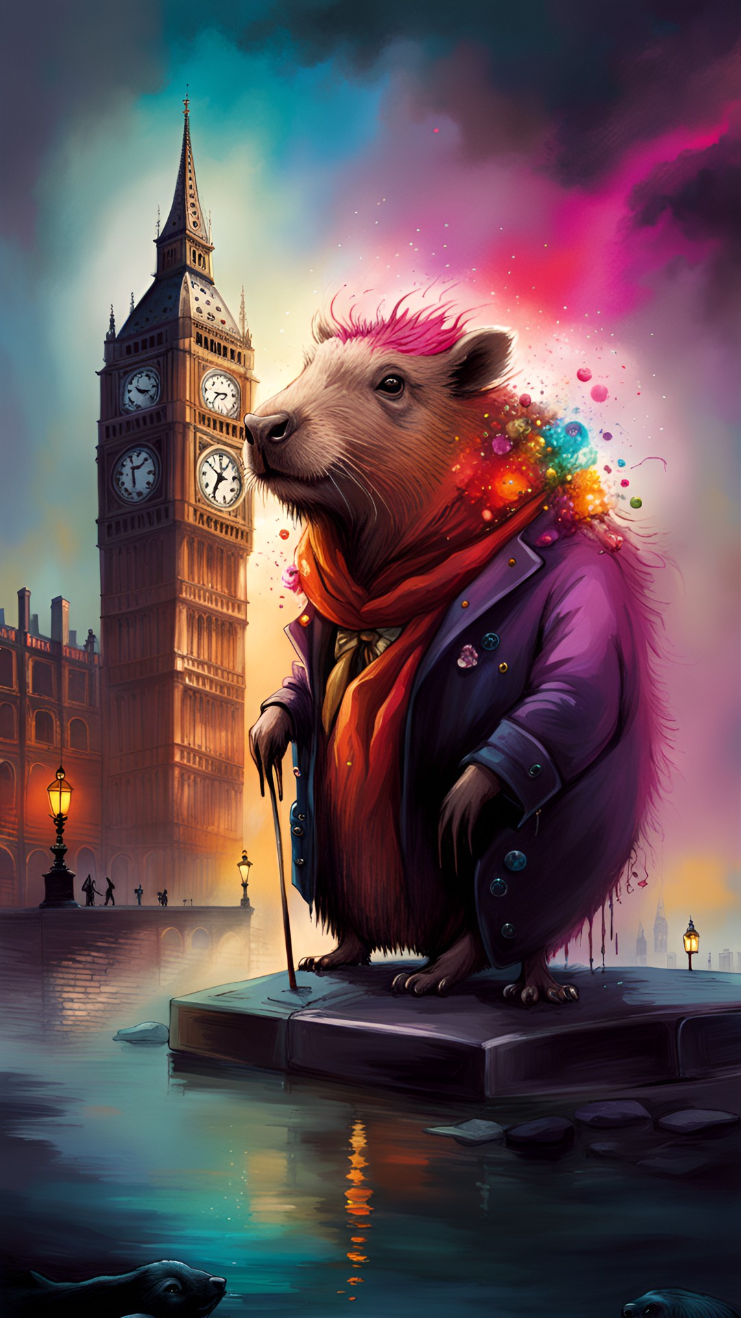 Super-capybara - capybara in london preview