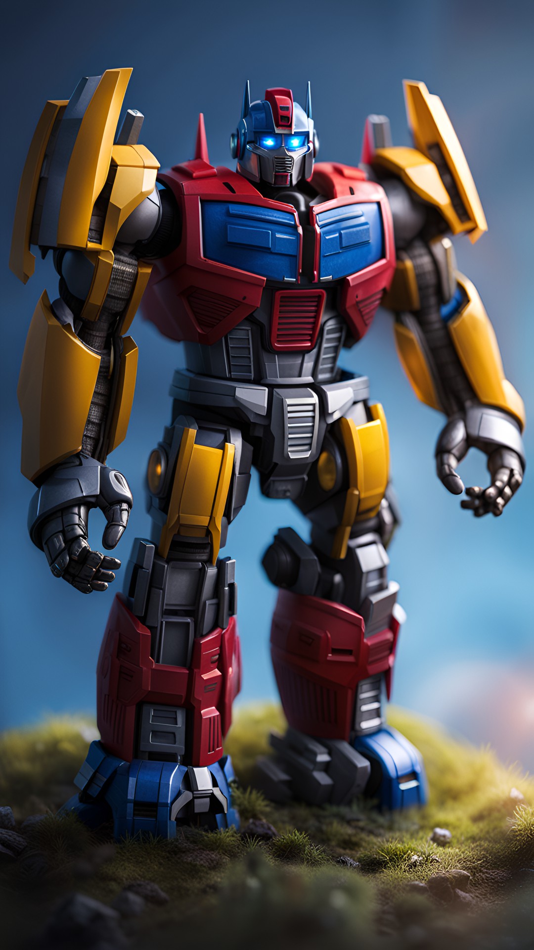 optimus prime mega trom bumblebe preview