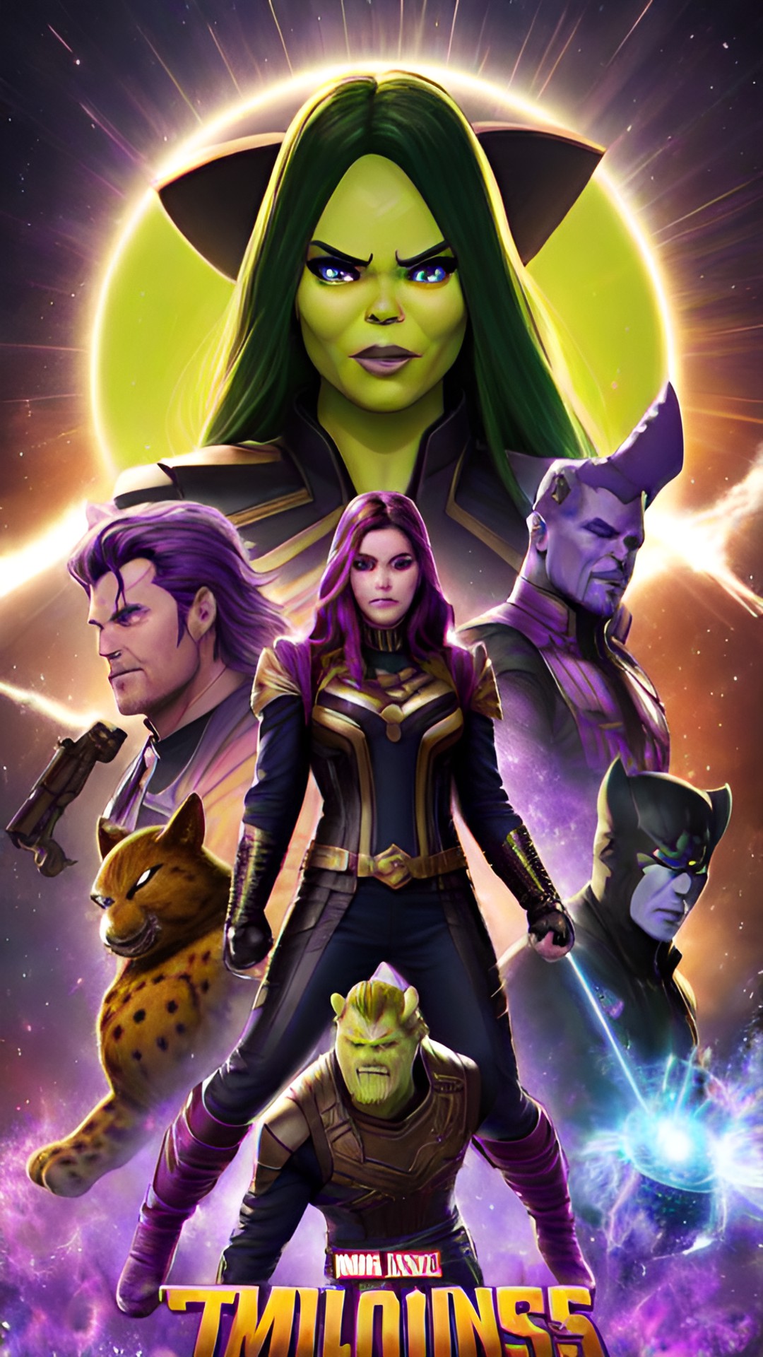 thanos gamora groot thor pantera negra vingadores mulher maravilha preview