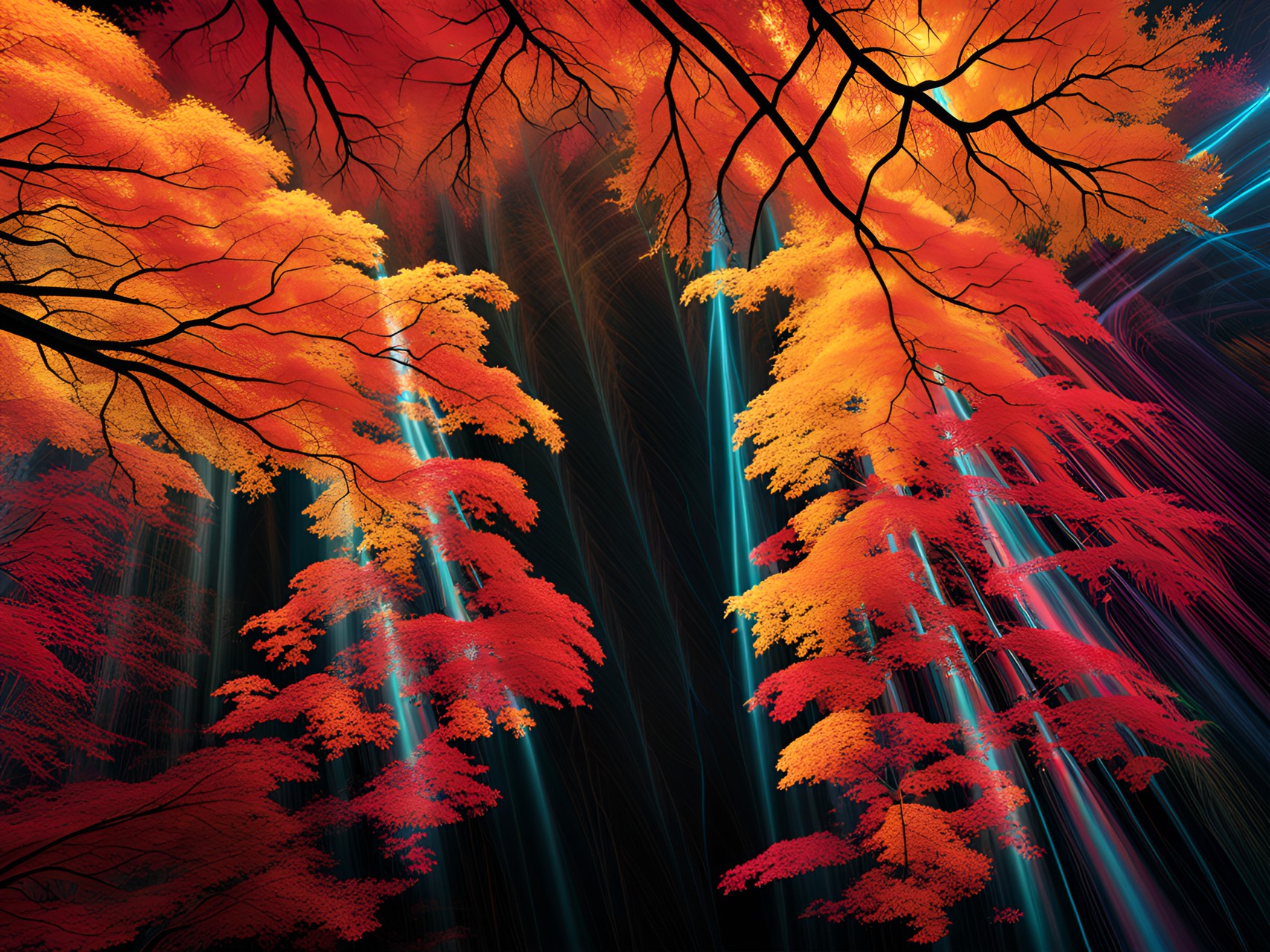 autumn forest fall colors preview