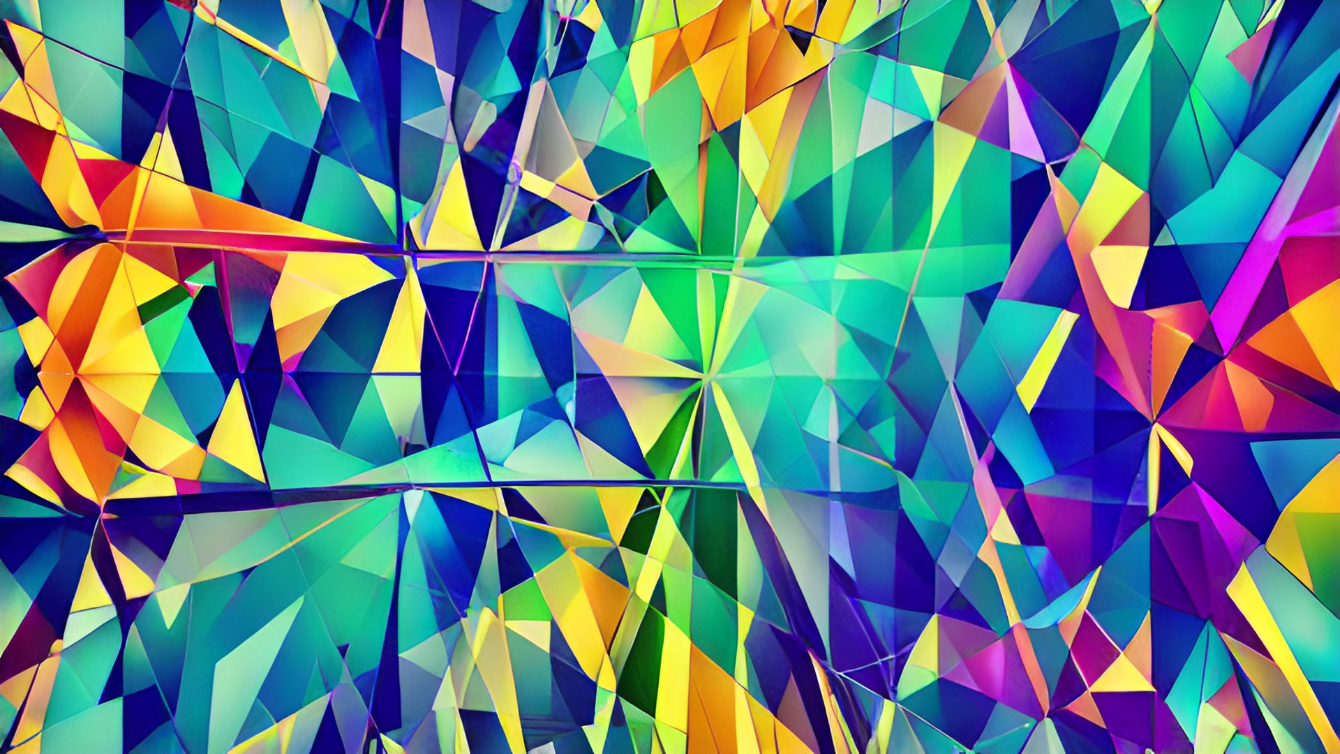 bright background with various abstract geometric shapes preview