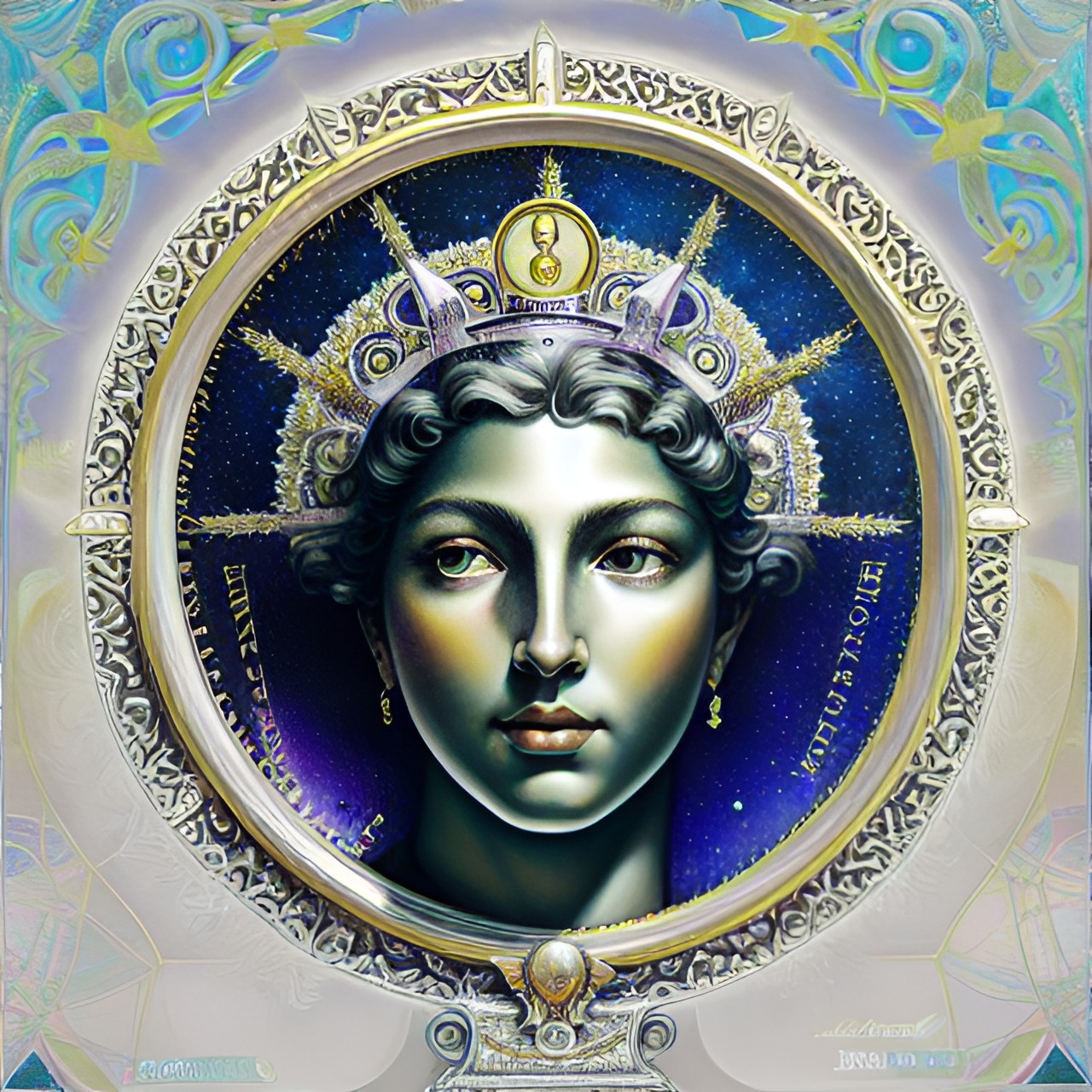 Genderful Mercury G - mercury, communication, transportation, adroit, apt, clever, expressive, good at detail, intelligent, logical, perceptive, talkative, versatile, mercury small iridescent planet, metallic mercury silver reflective liquid, greek god hermes, woman preview