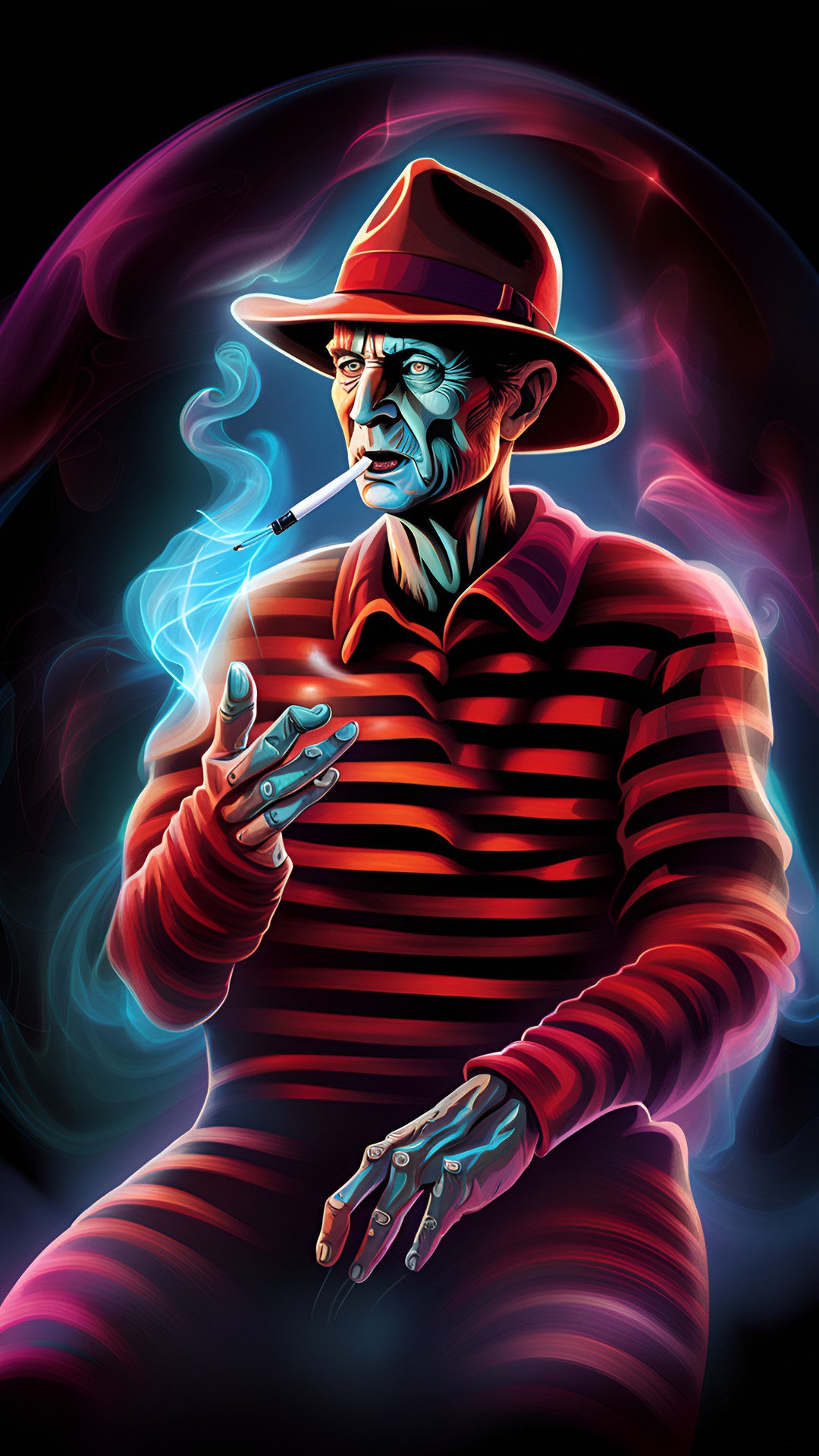 Freddy - freddy krueger smoking preview