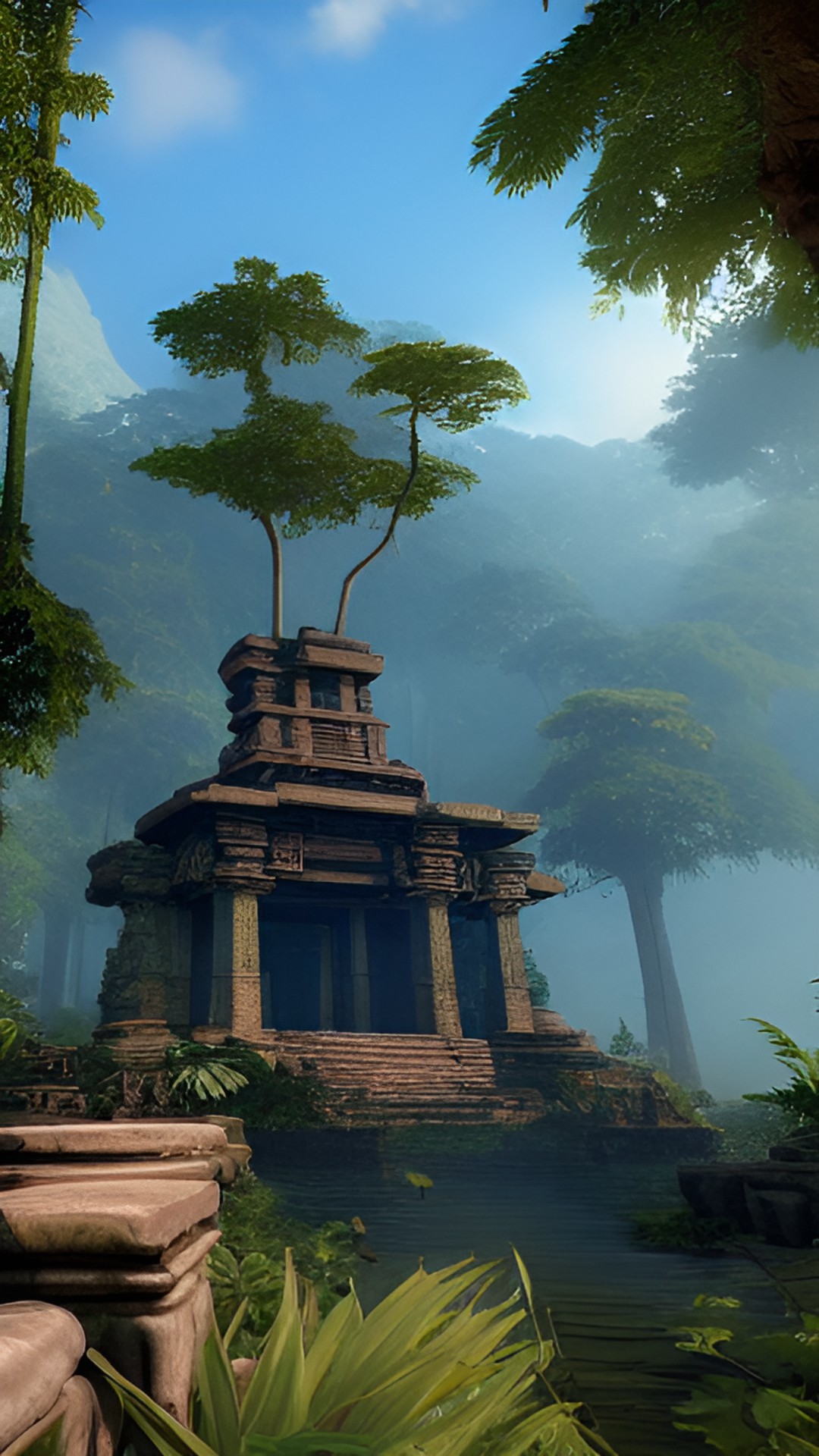 By: Wendy Istre - ancient jungle temple preview