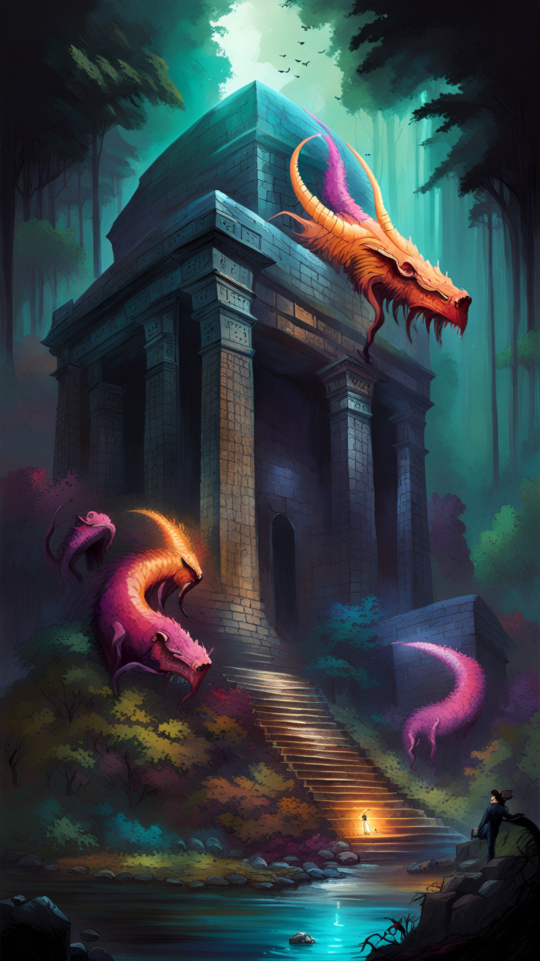 By: Wendy Istre - ancient jungle temple preview