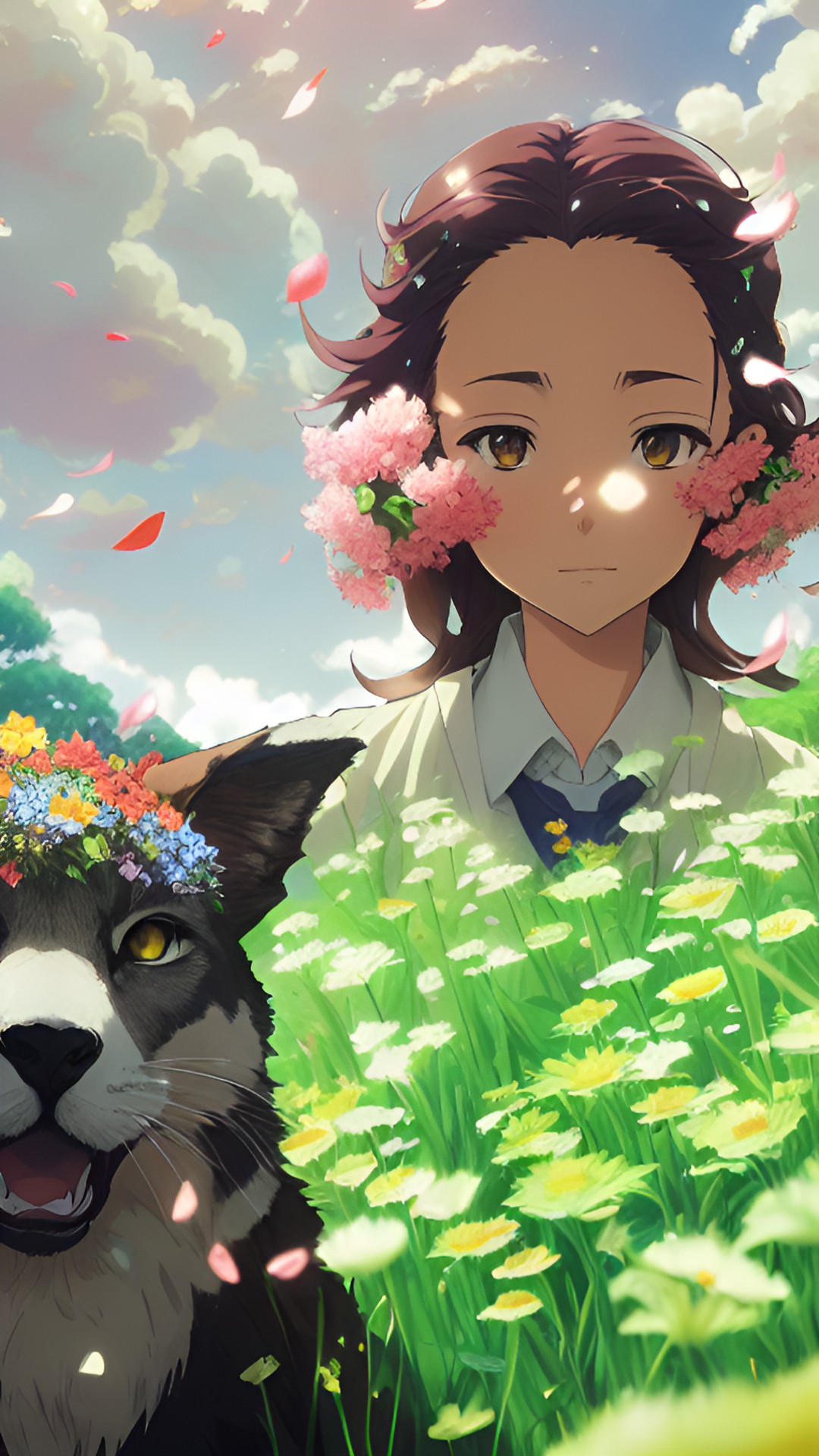 field of flowers preview