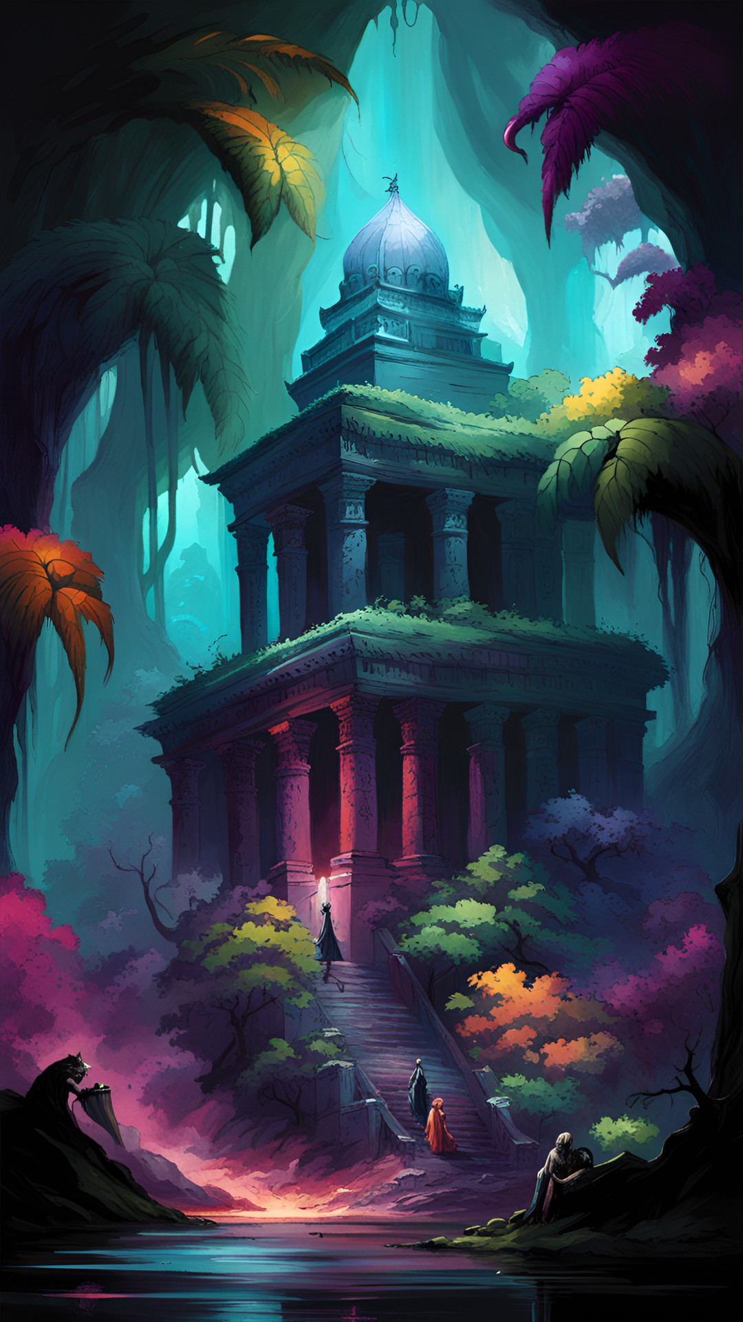 By: Wendy Istre - ancient jungle temple preview