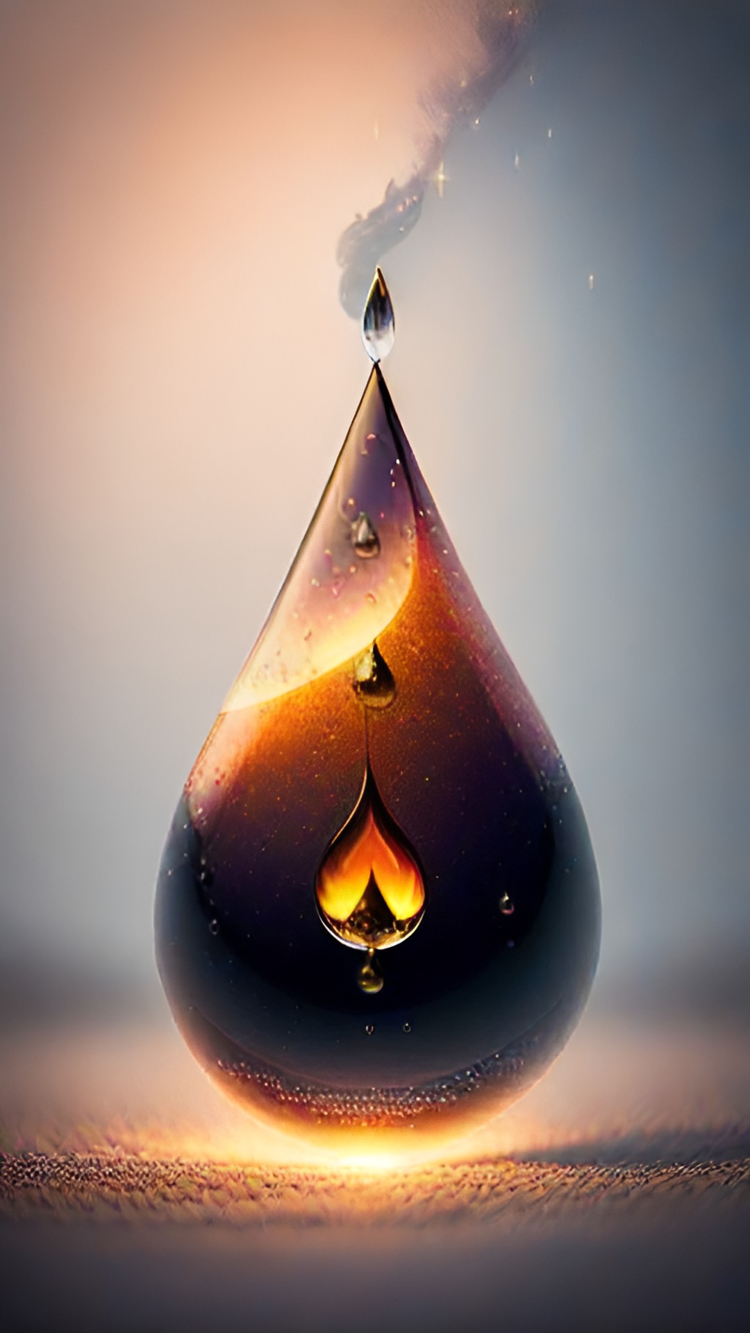 cute fire tear drop preview