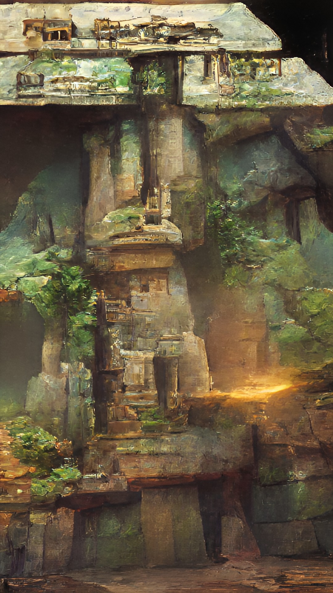 By: Wendy Istre - ancient jungle temple preview