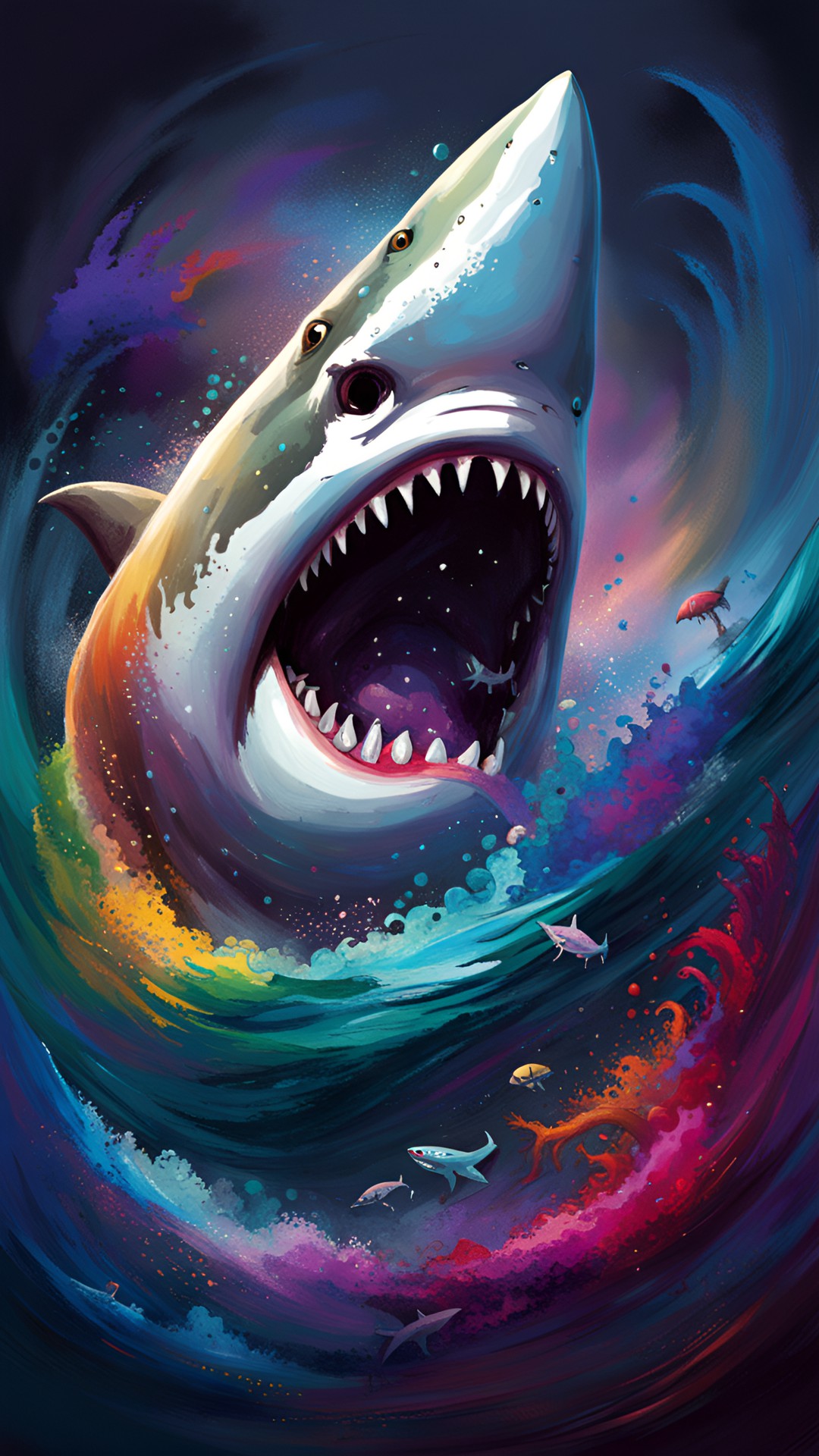 a white shark preview