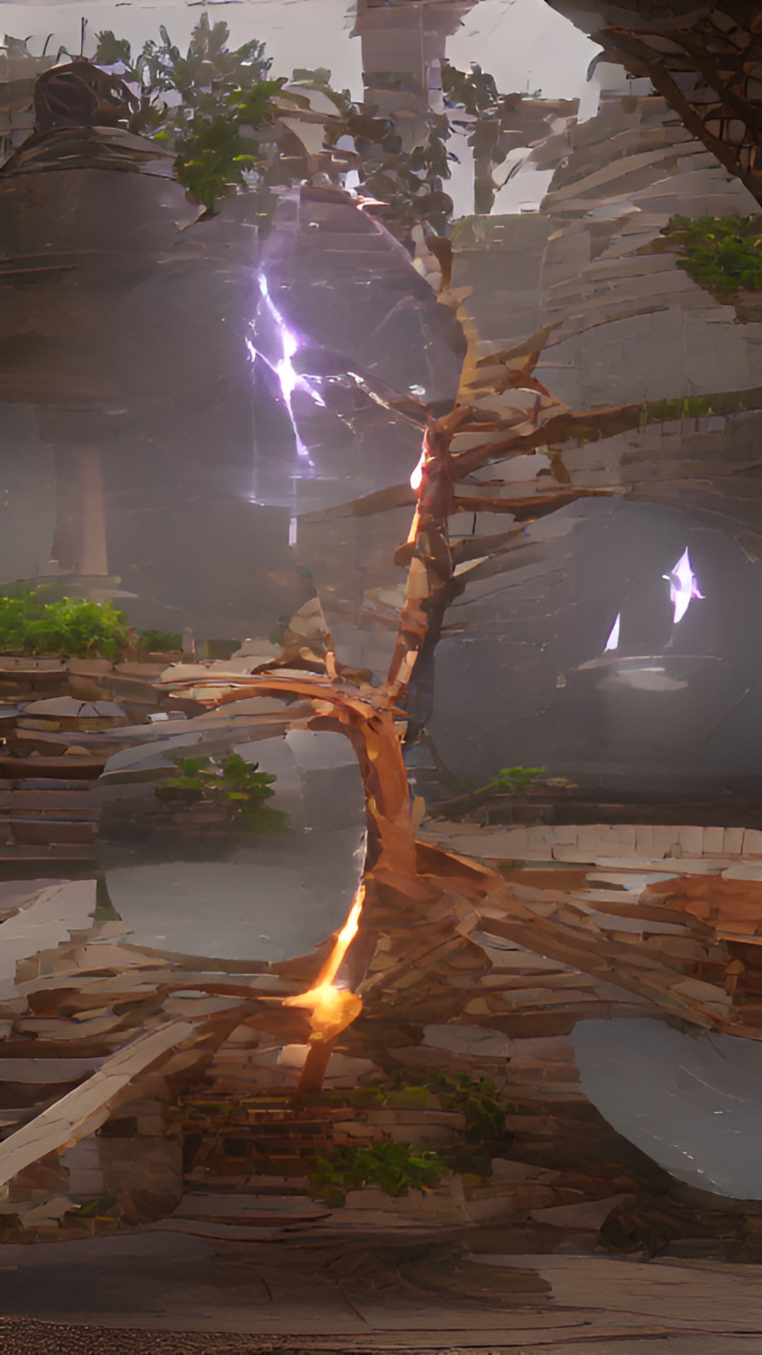 By: Wendy Istre - lightning tree preview