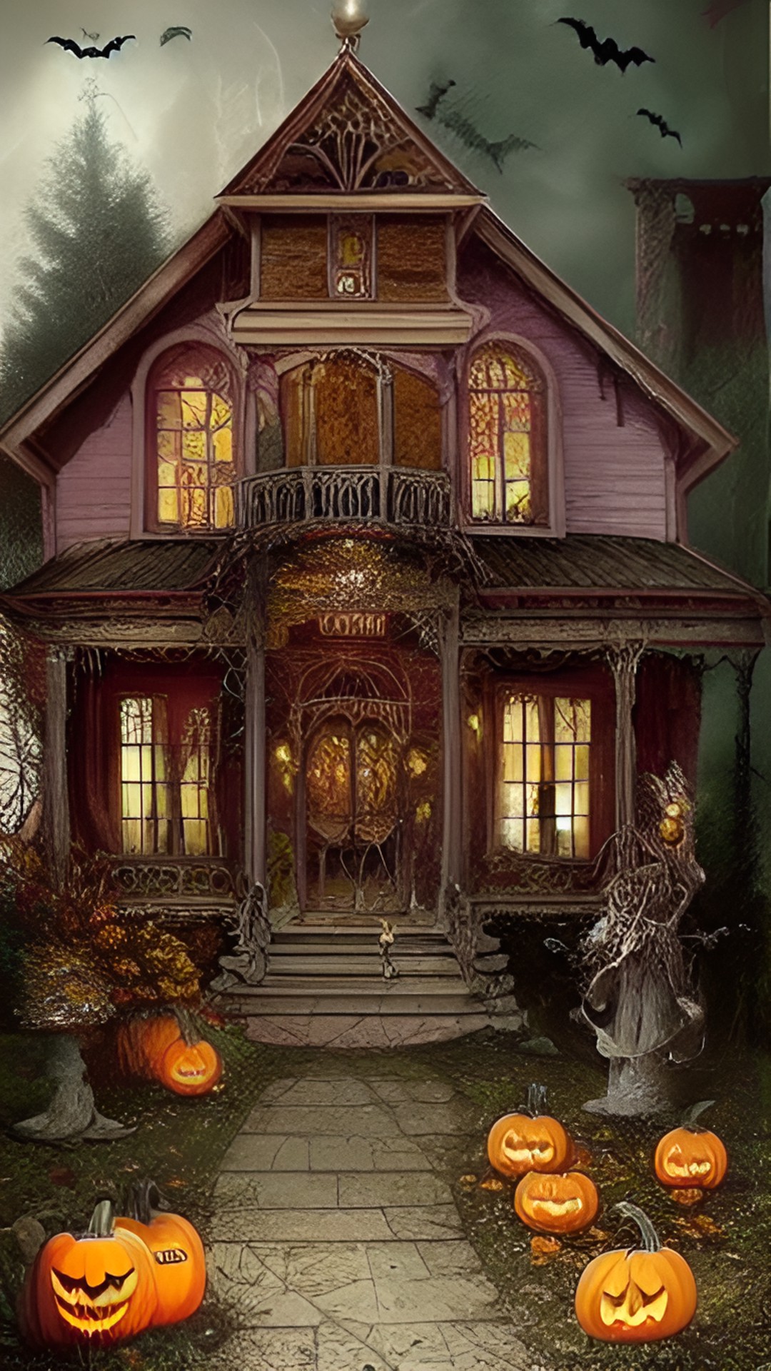 vintage halloween decorations preview