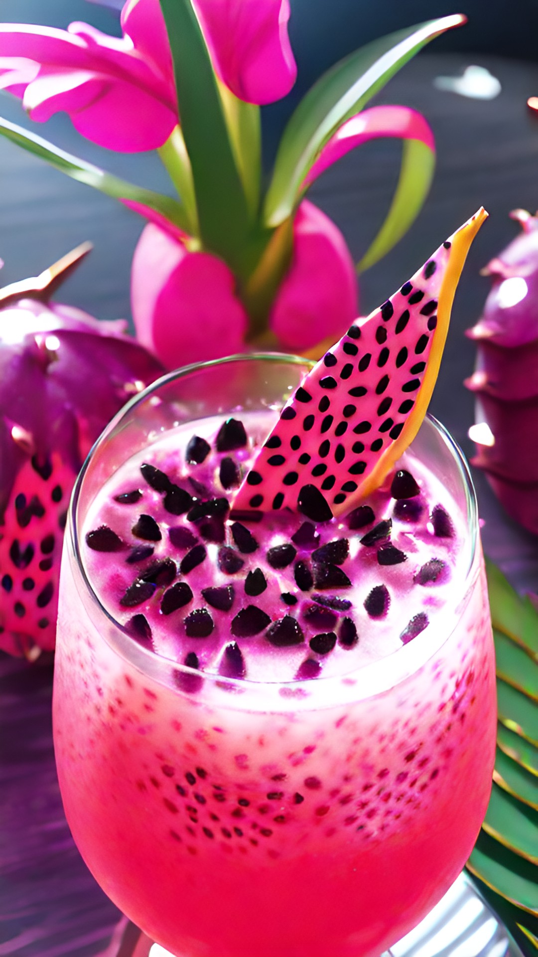 fruit fizz - fancy dragonfruit beverage preview