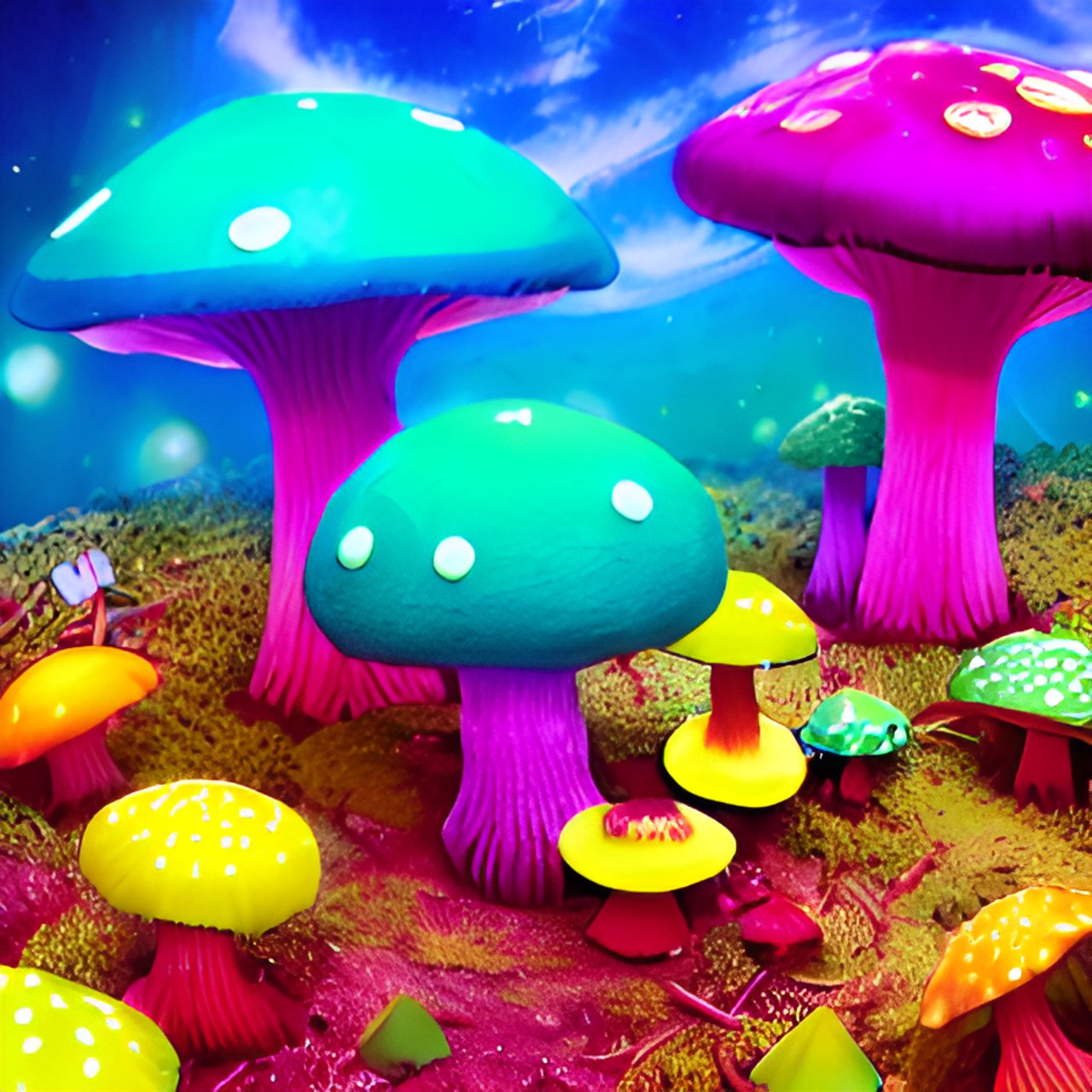 alien mushrooms preview