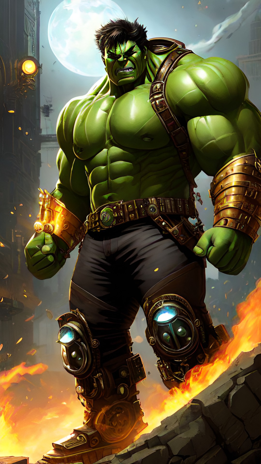 Steampunk hulk - hulk preview