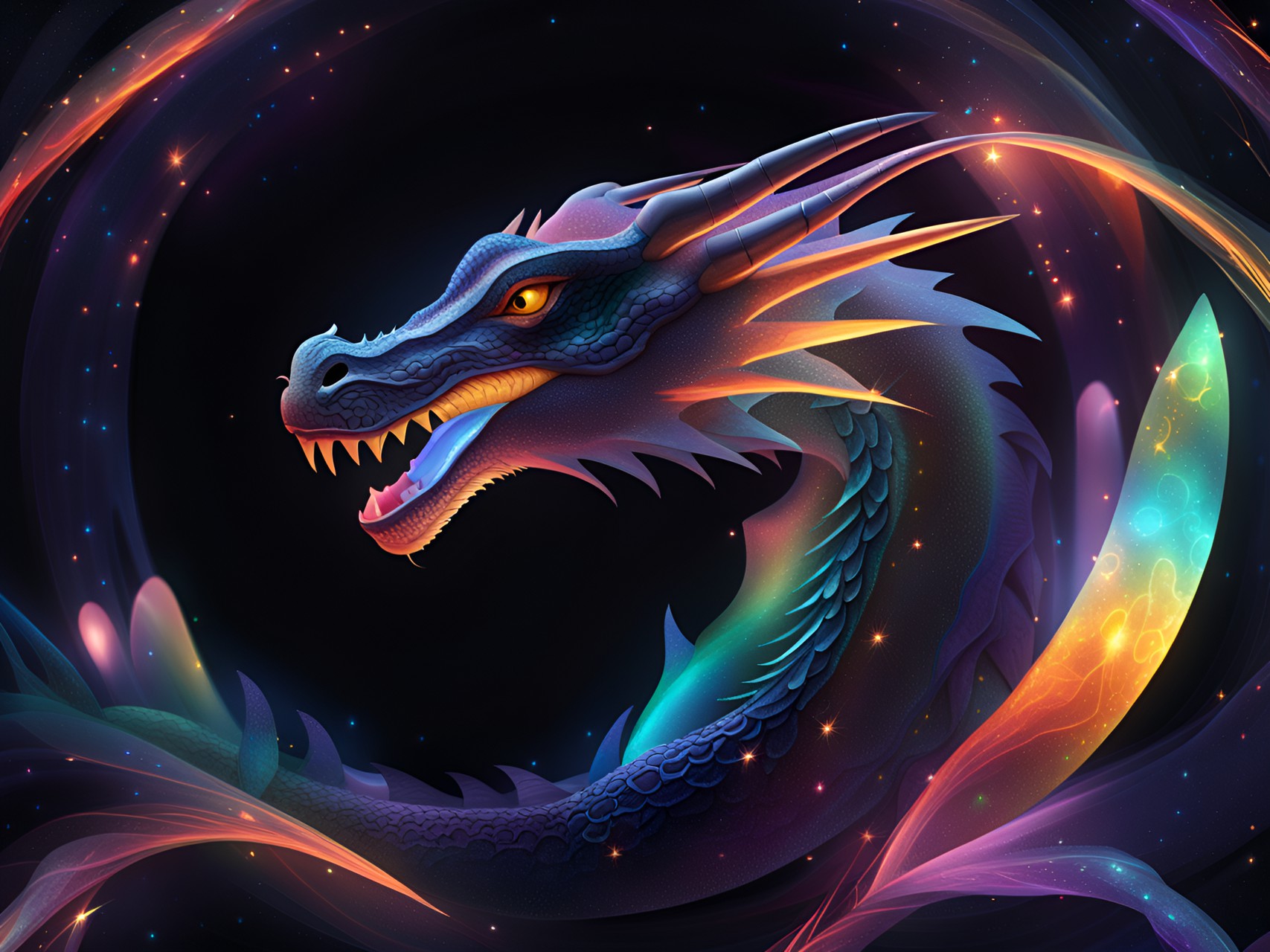 Wild side - dragon preview