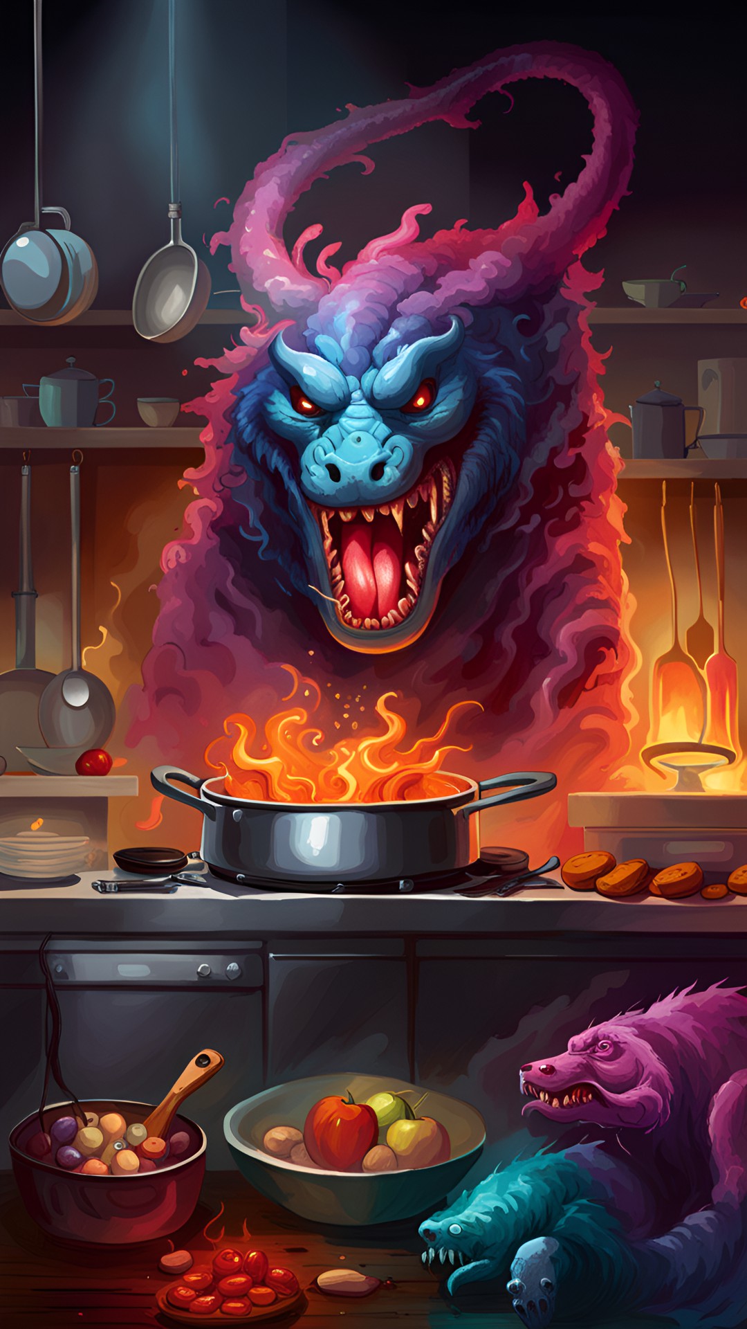 welcome to the new dungeons of fire in the kitchen of light. preview