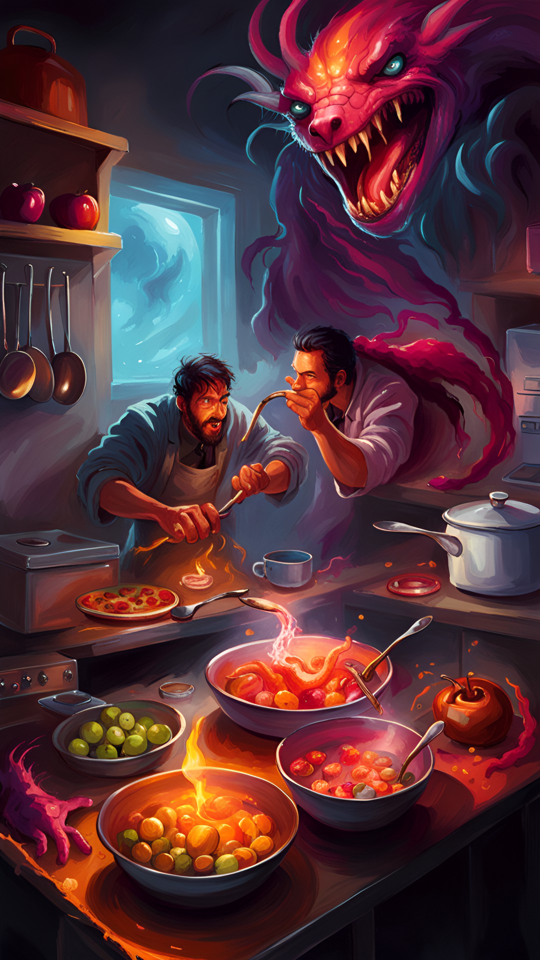 welcome to the new dungeons of fire in the kitchen of light. preview