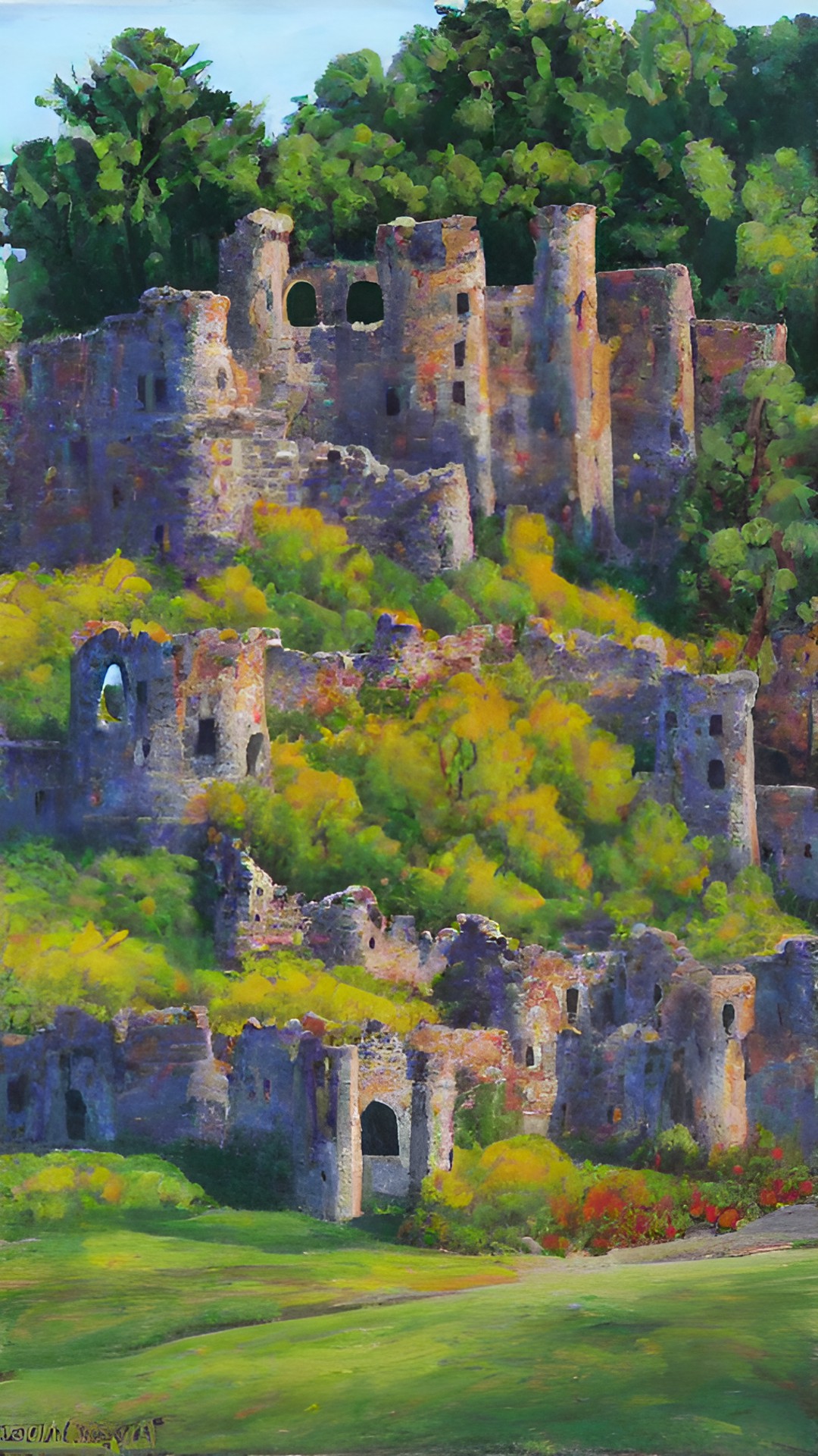 ruined castle preview