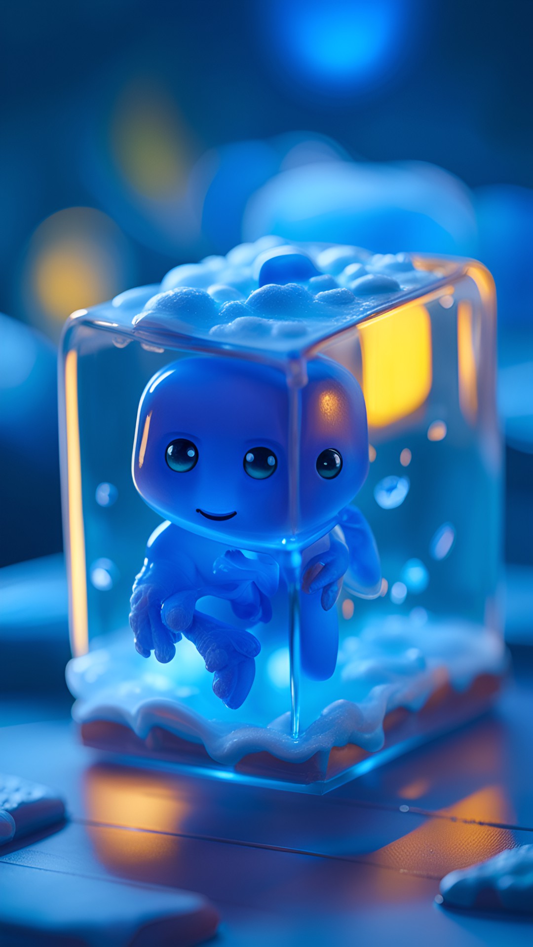 blue gelatinous cube preview