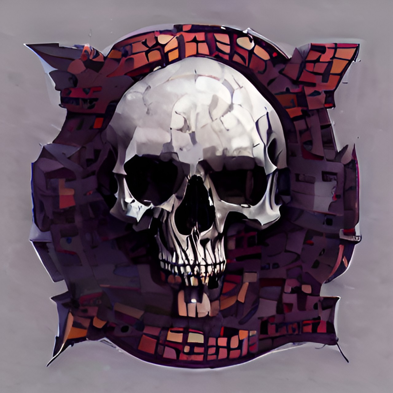 logo for a minecraft server called agedeath preview