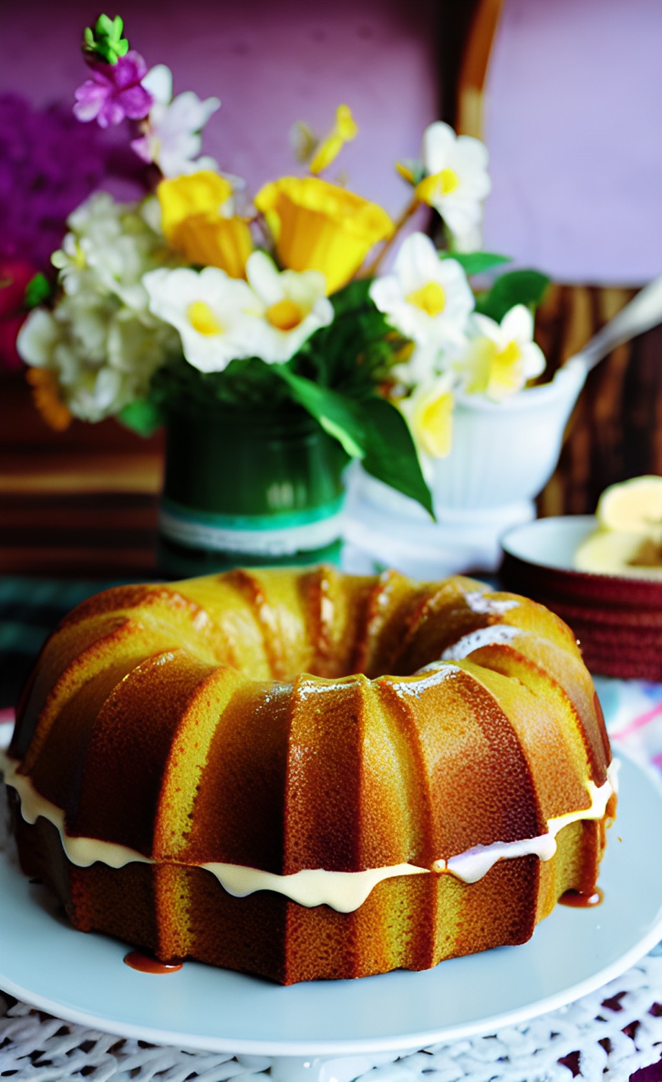 Saturday Sweet Treat - honey and banana pound cake preview