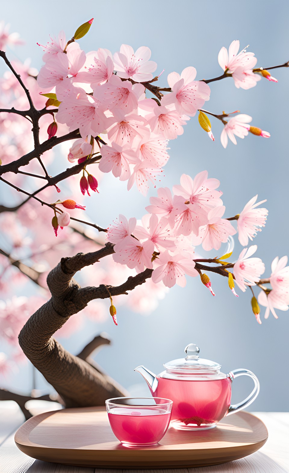 Sakura Tea - gentle cherry blossom tea preview