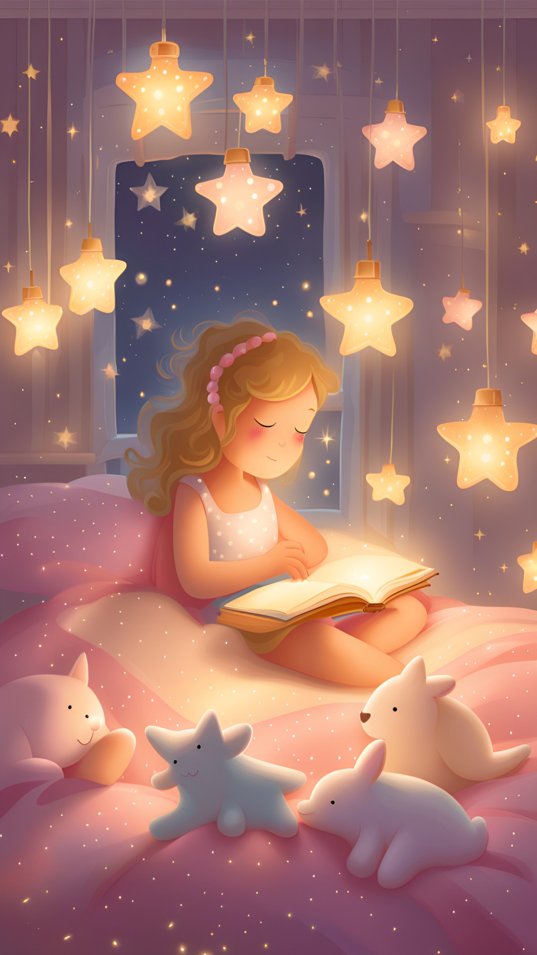 bedtime, sweet dreams, sweetheart 
star light star bright
twinkle twinkle
starlight fairy
fairy lights preview