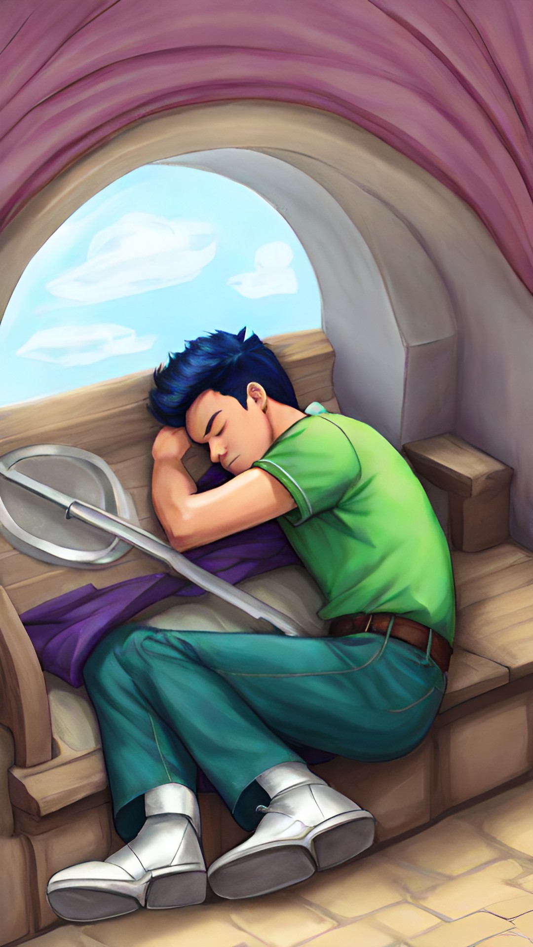 fantasy man sleeping preview