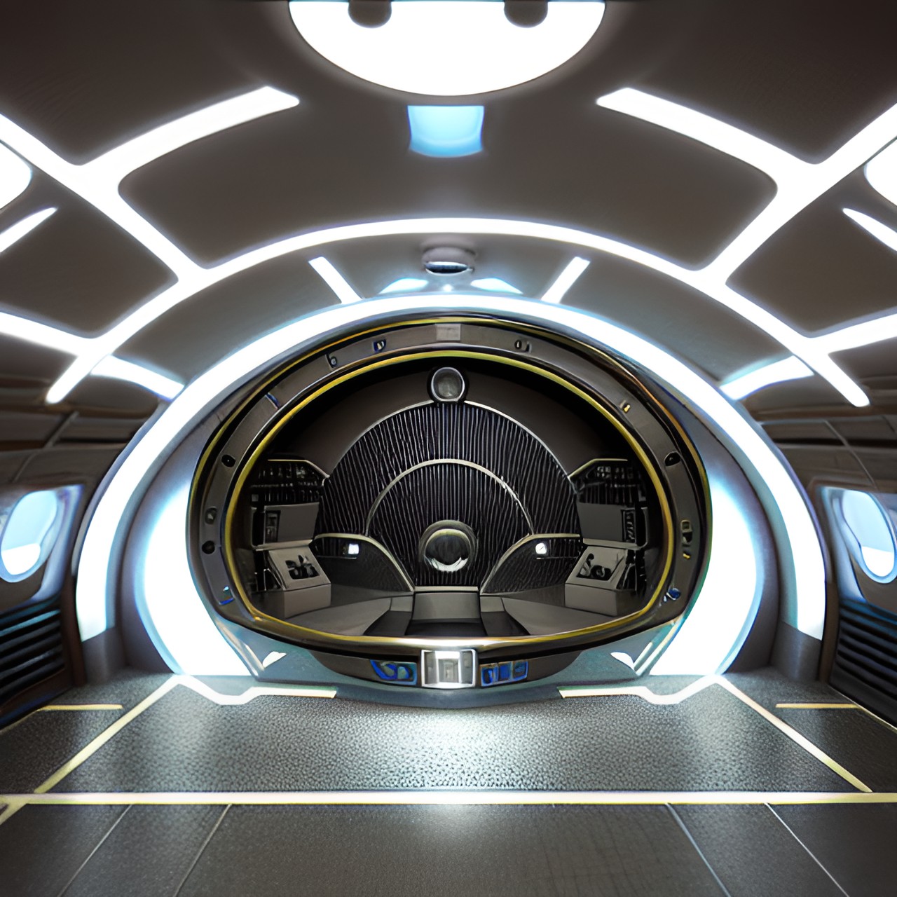 a futuristic vault preview