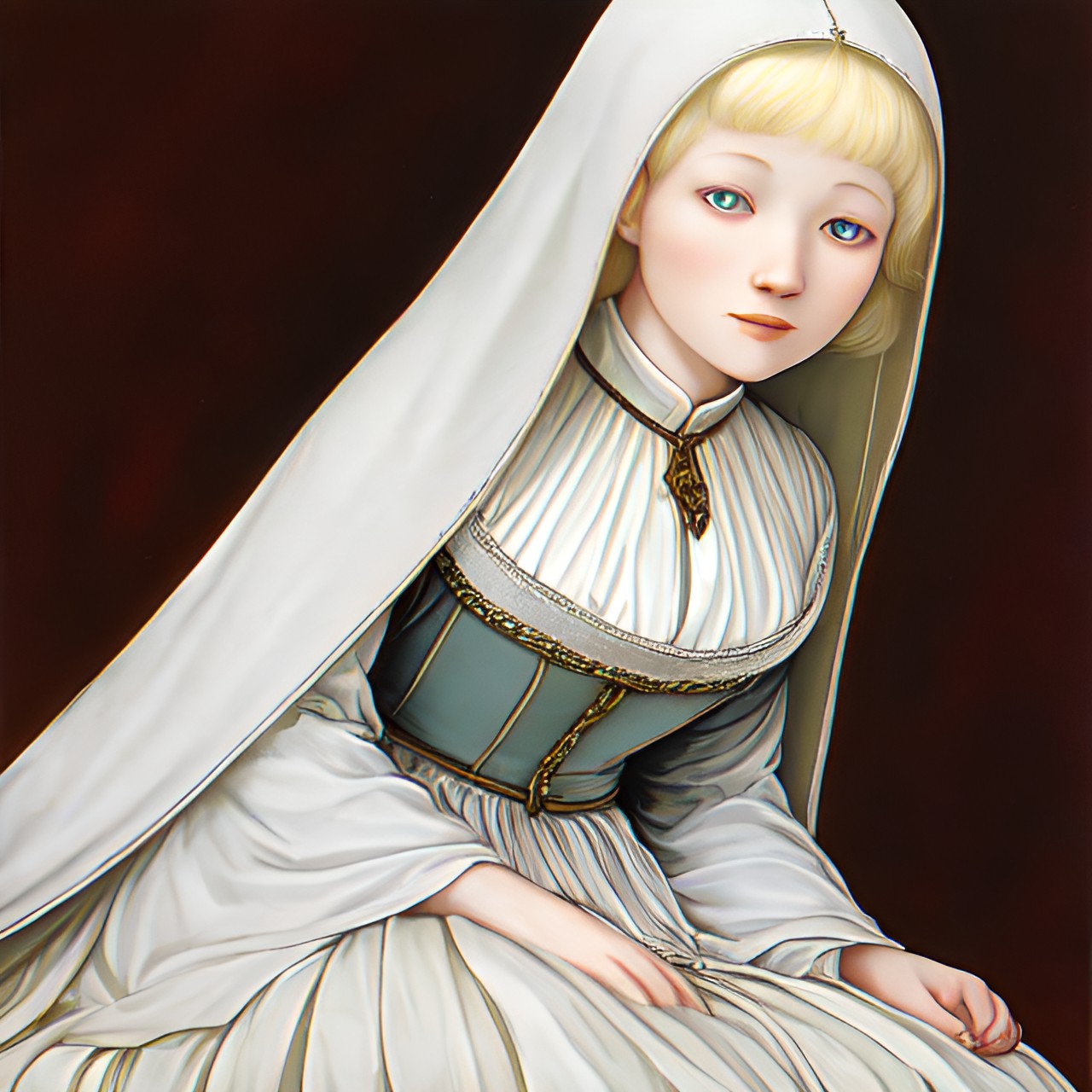 albino woman in the middle ages preview