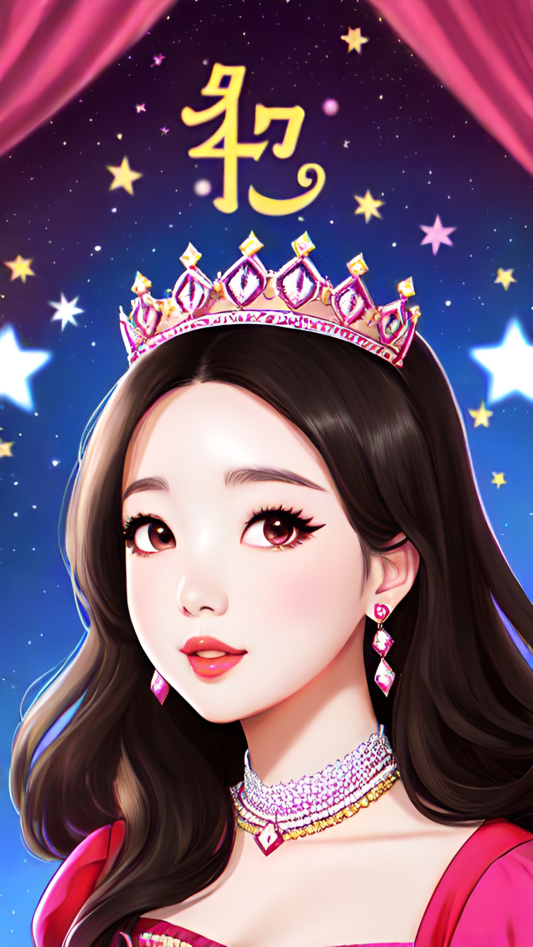 nayeon twice princess fanart preview