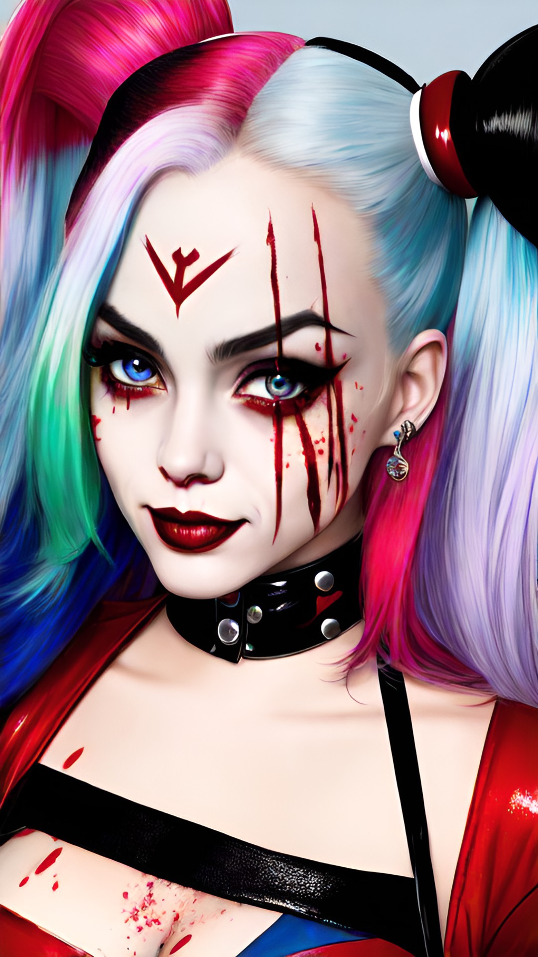 Killers have fun - harley quinn with blood preview