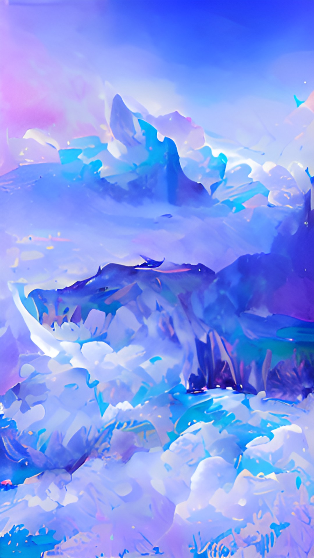 cliffs in the clouds preview