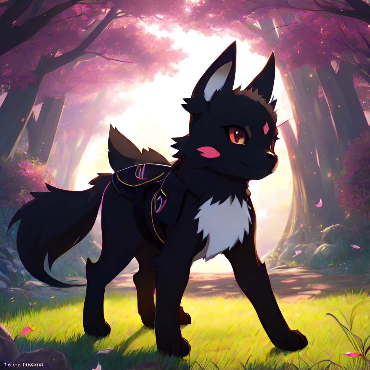 Step into the wild - umbreon from pokemon preview