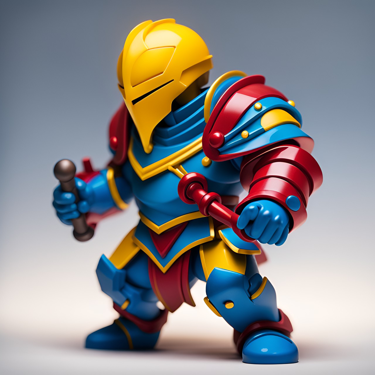 crimson knight blue & yellow preview