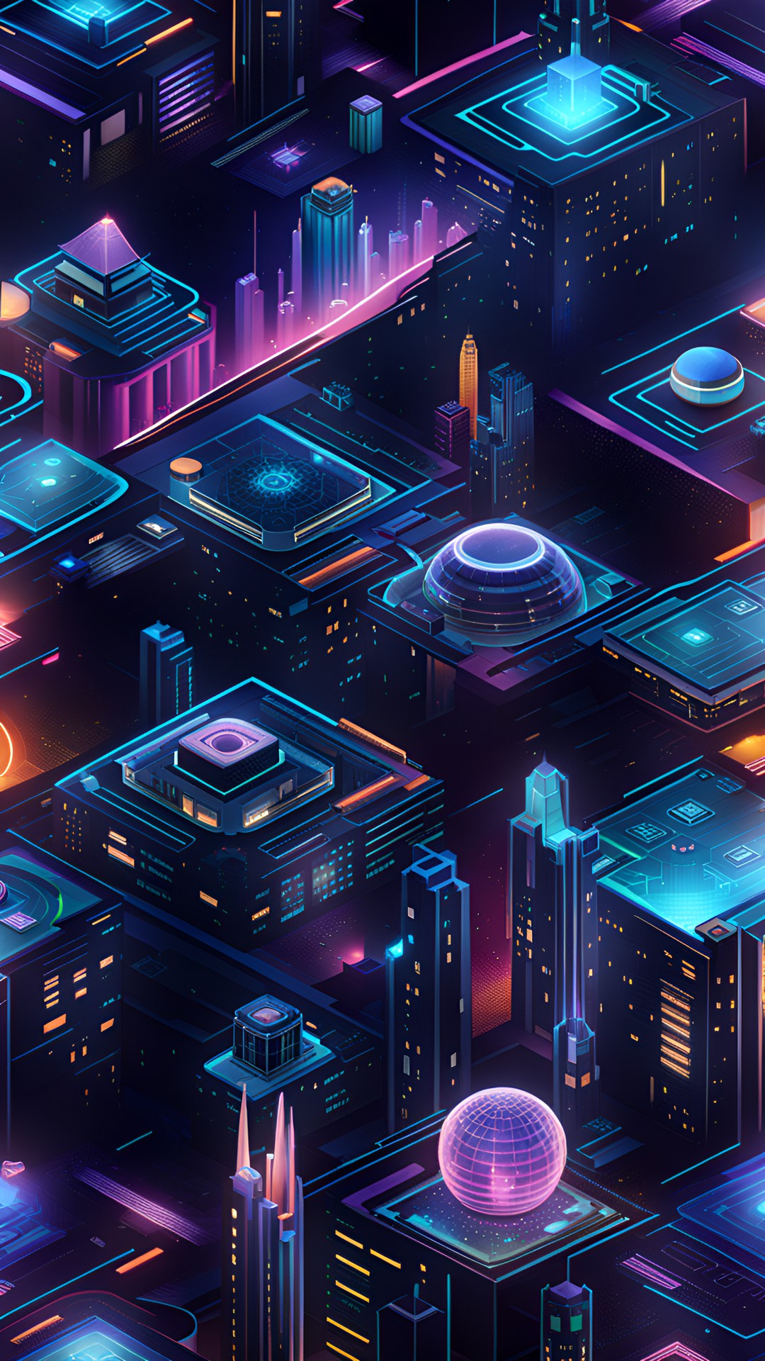 futuristic city preview