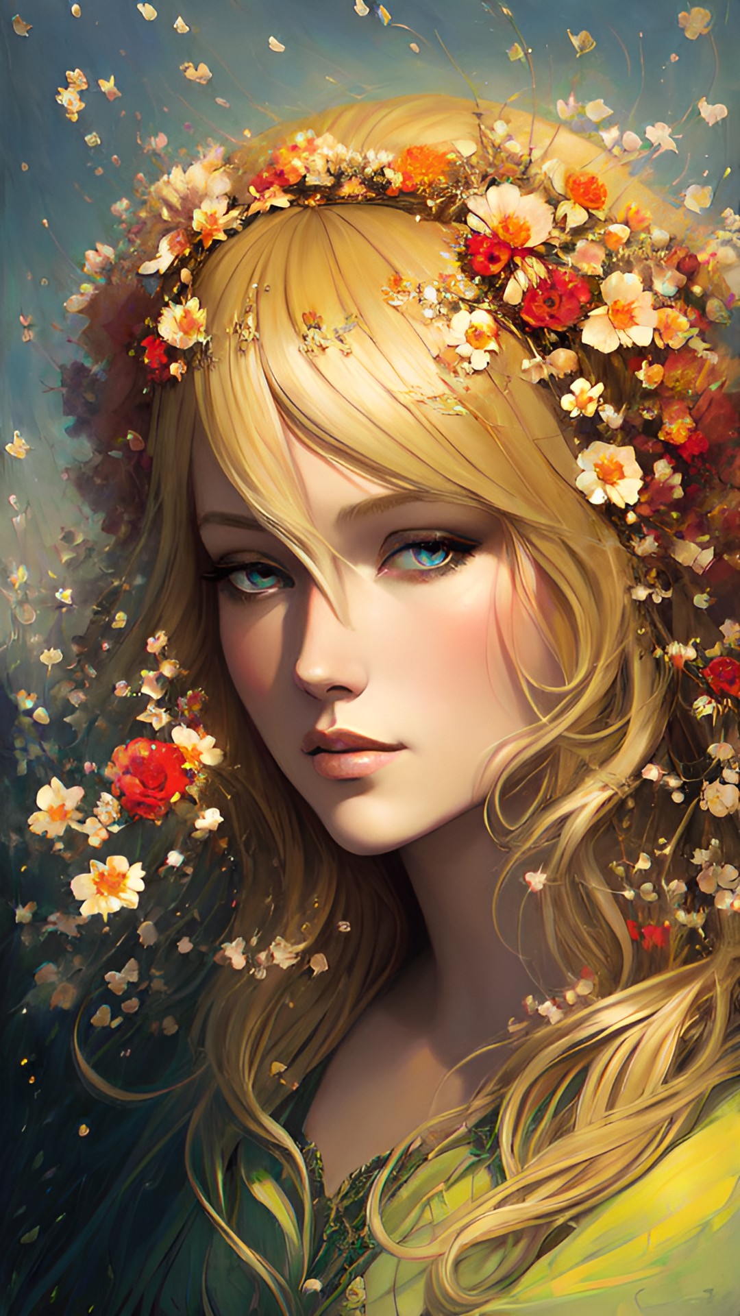 blonde flower princess preview