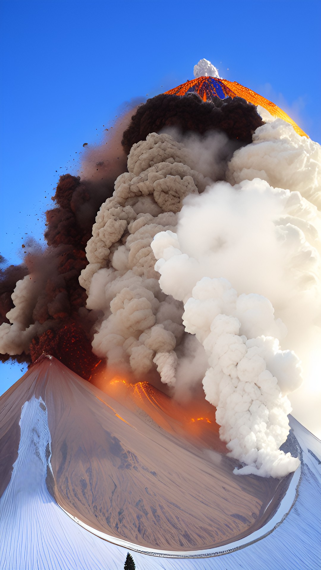 WifeBeater Wearing - erupting volcano preview