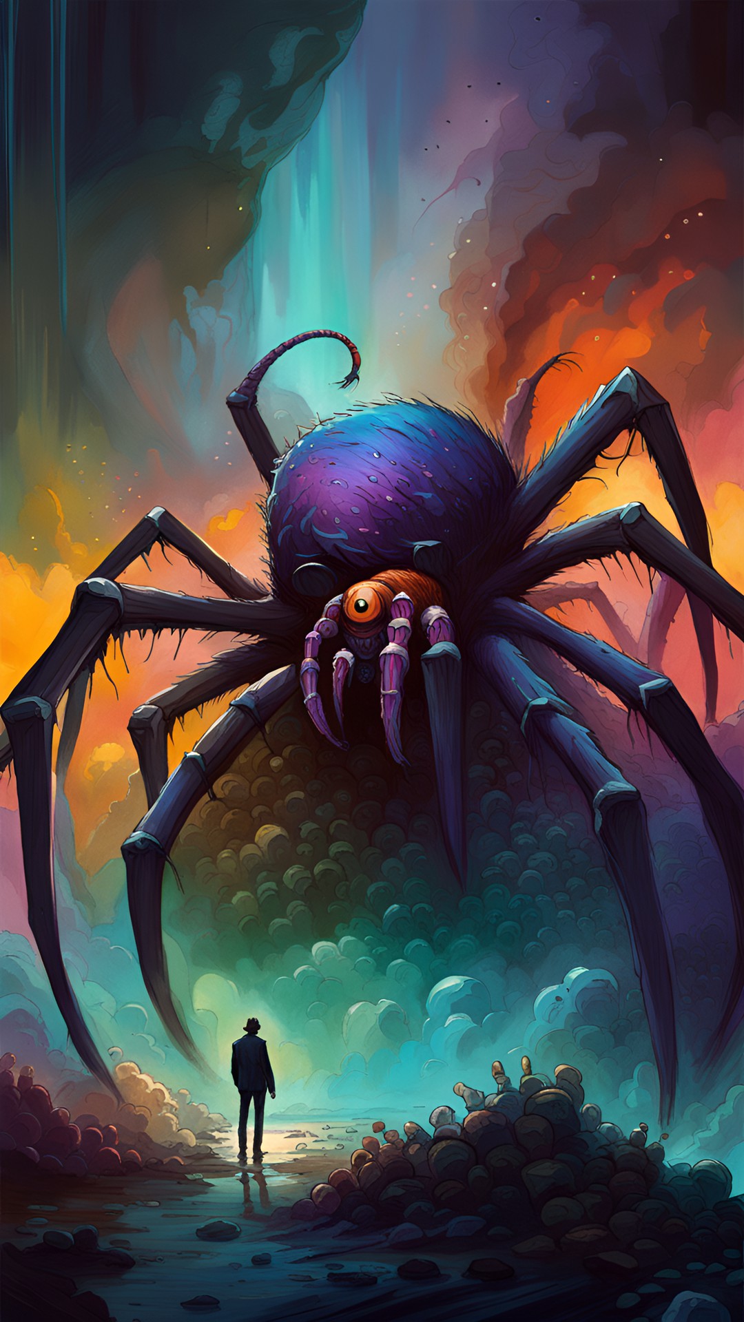 giant spider preview