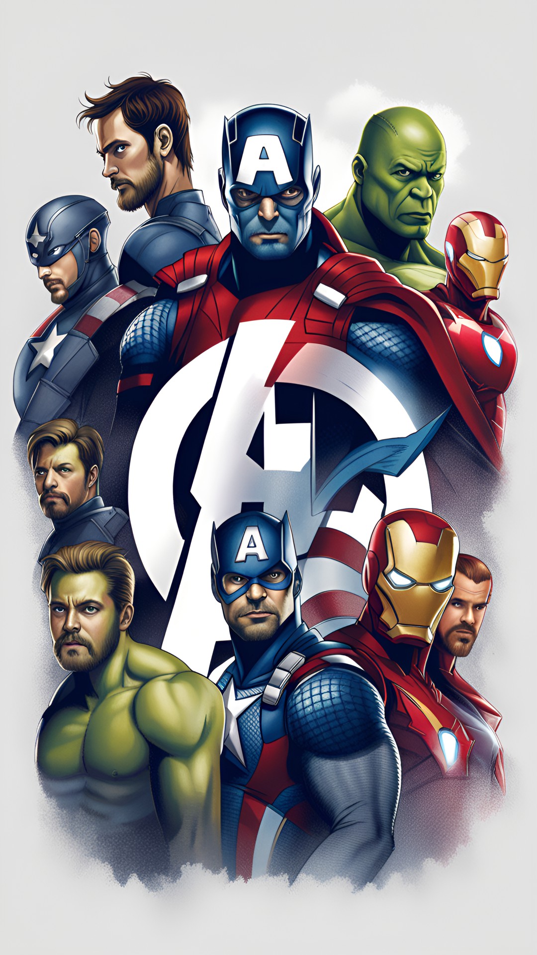 s - avengers whit nike t shirt preview