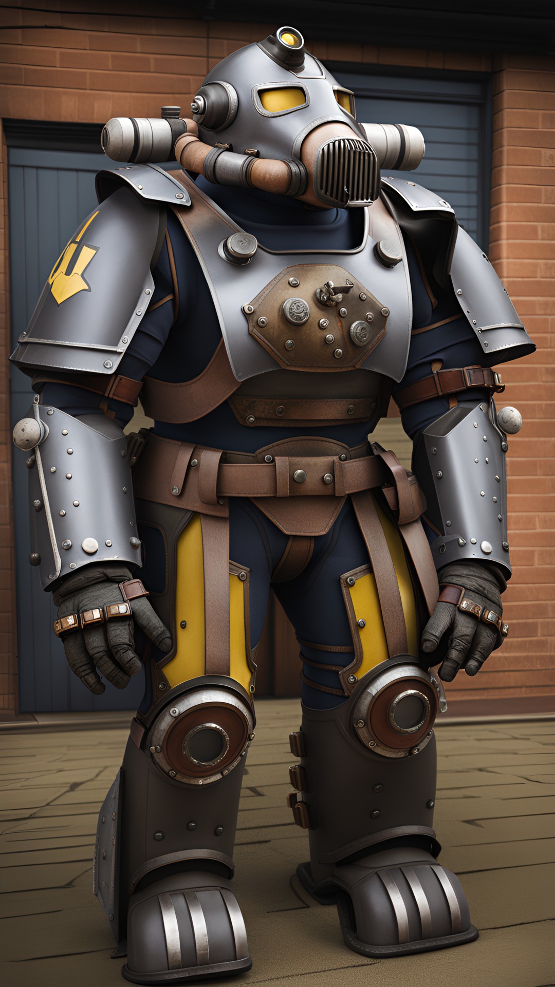 The V-46 Camelot - fallout style uk power armor preview