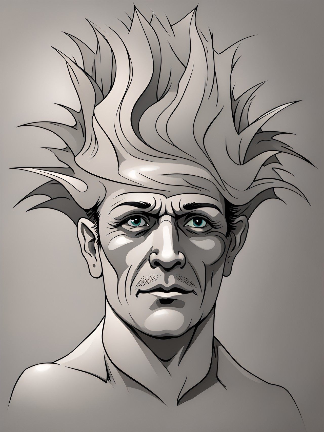 bust of the magician preview