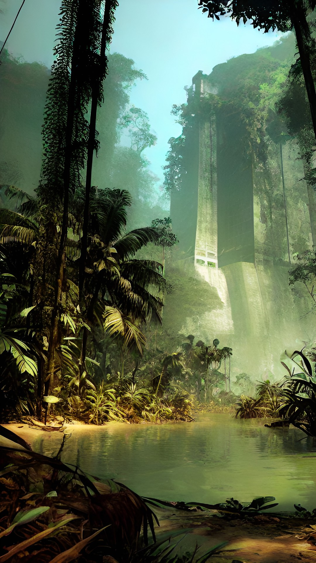 The atomic Jungle FR - fallout: rio amazon jungle after recovering from a nuclear blast preview