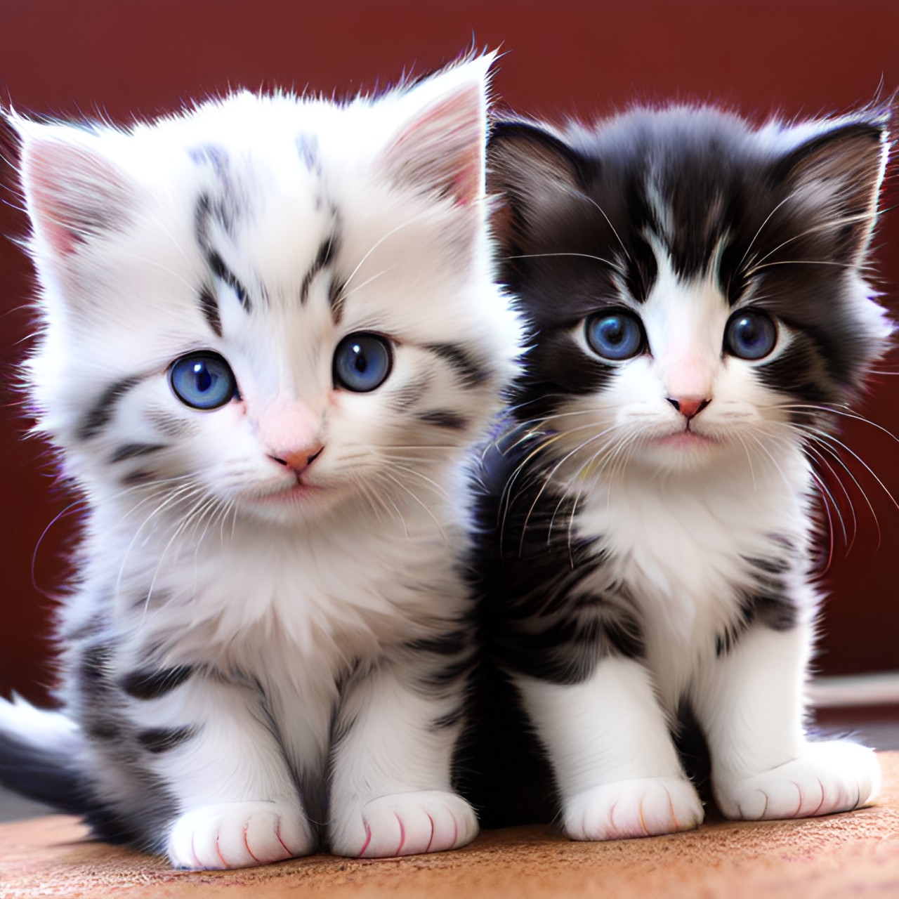 Two kittens - kitten preview